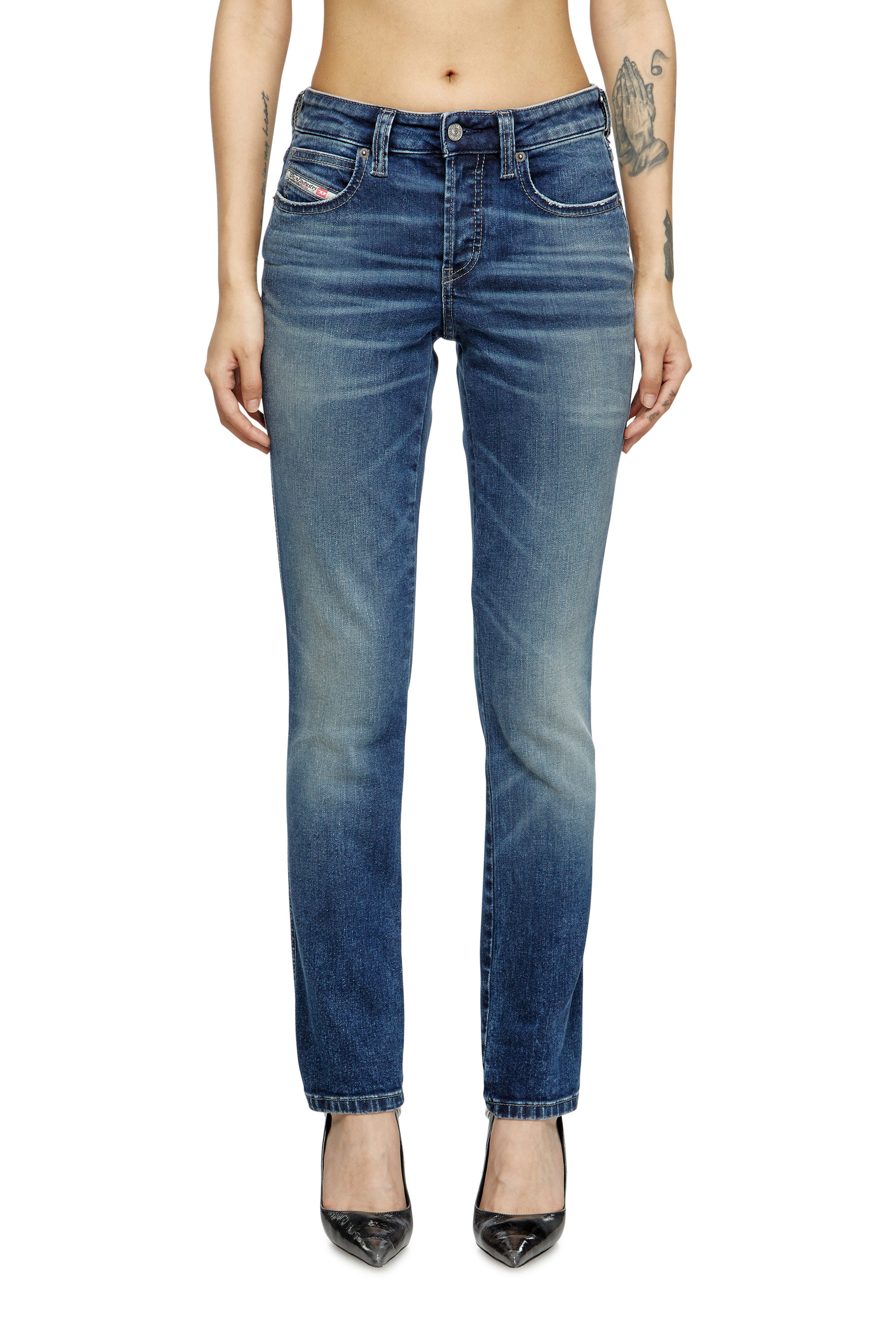Diesel - Woman's Slim Jeans 1992 D-Jiann 0DBEE, Medium blue - 1