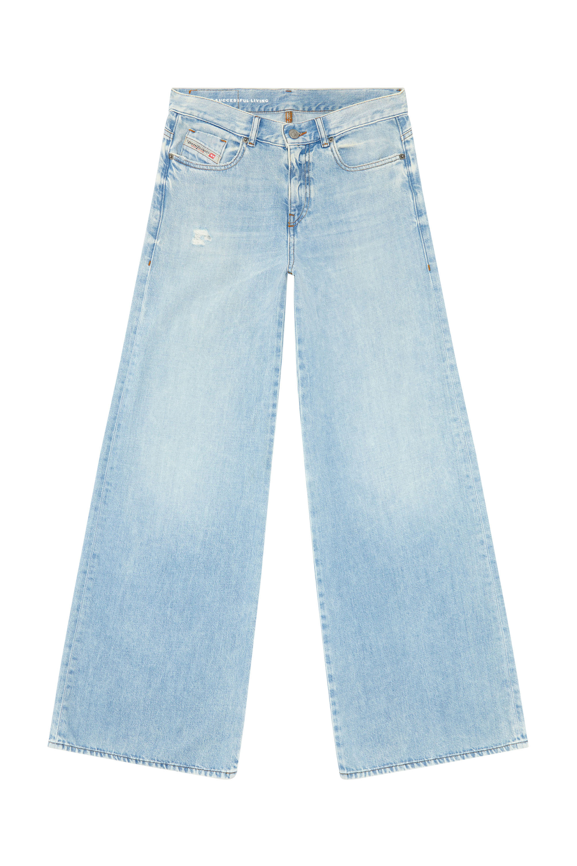 Diesel - Bootcut and Flare Jeans 1978 D-Akemi 068MQ, Light Blue - Image 3