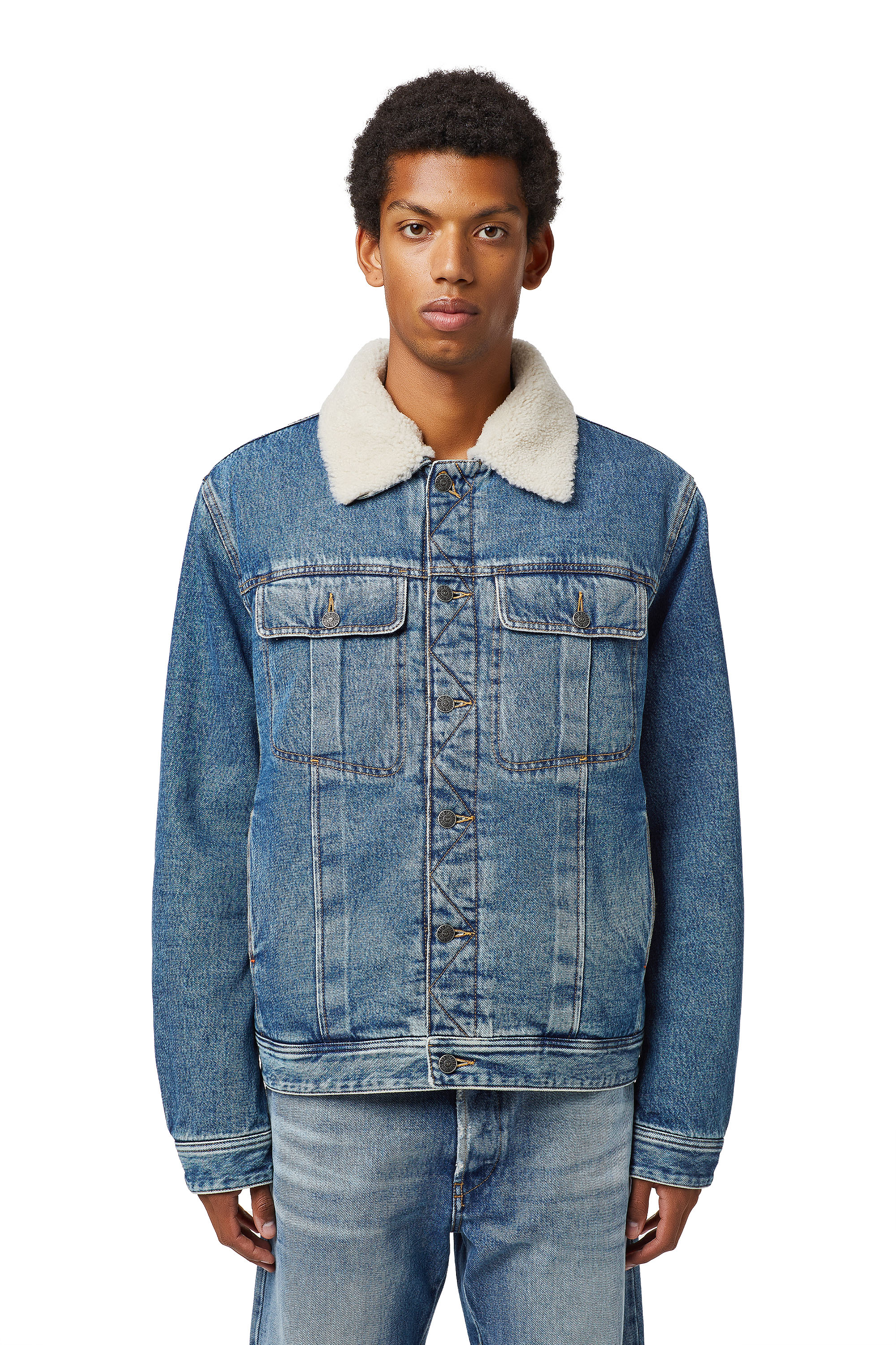 D-UNIKO-SP, Medium blue - Winter Jackets