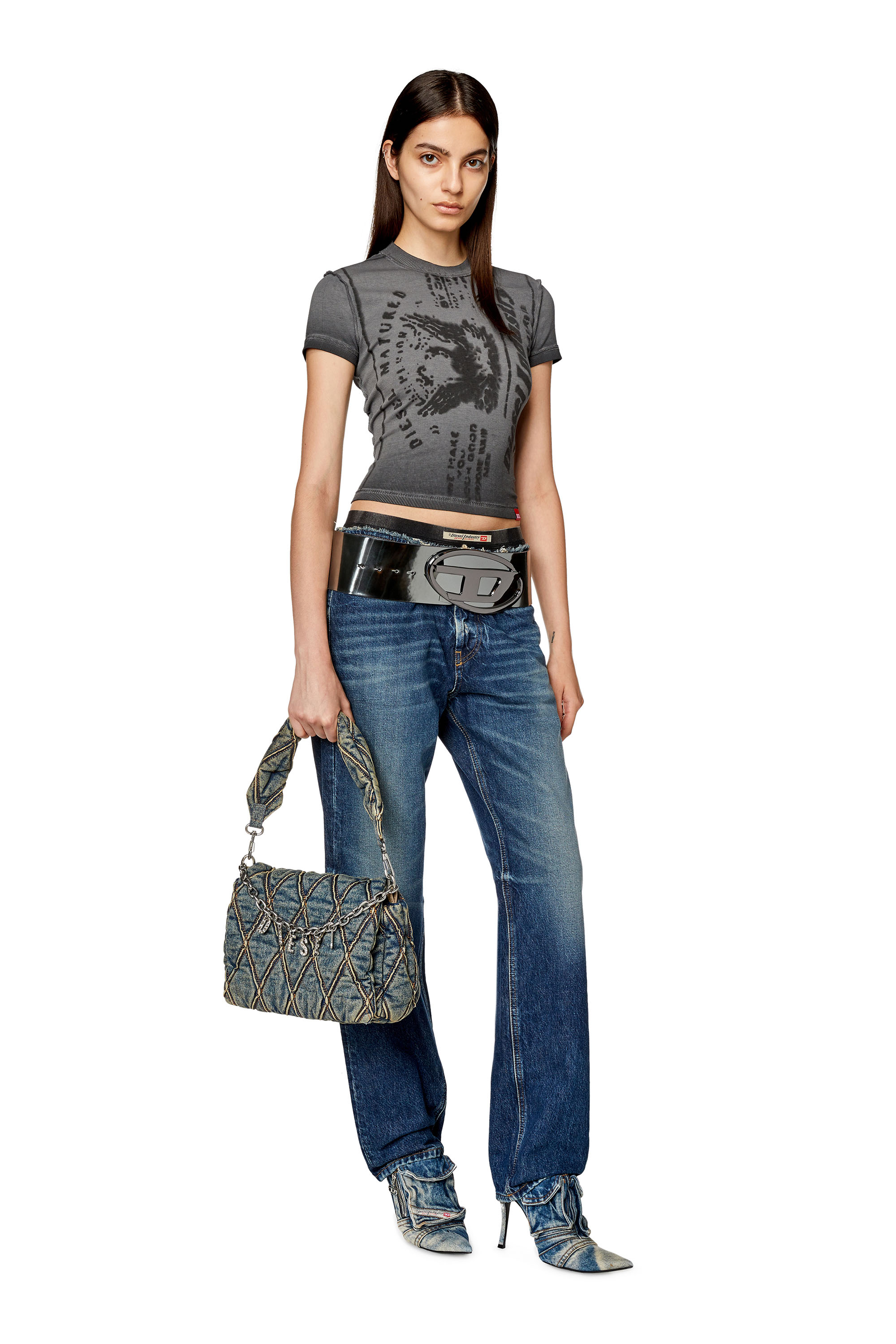 Diesel - Straight Jeans D-Ark 09G92, Dark Blue - Image 2