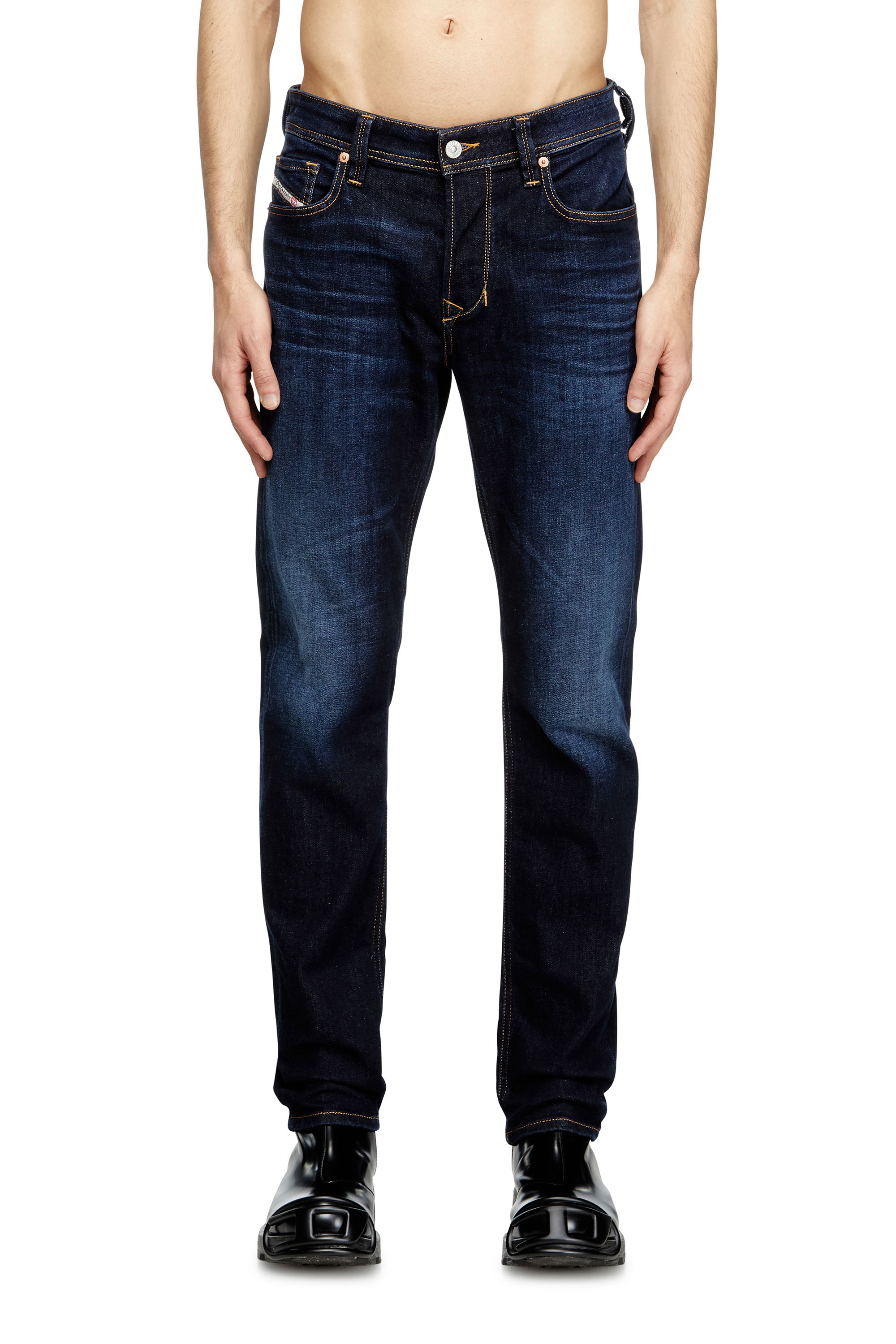 Diesel - Man's Regular Jeans 1986 Larkee-Beex 009ZS, Dark Blue - 3