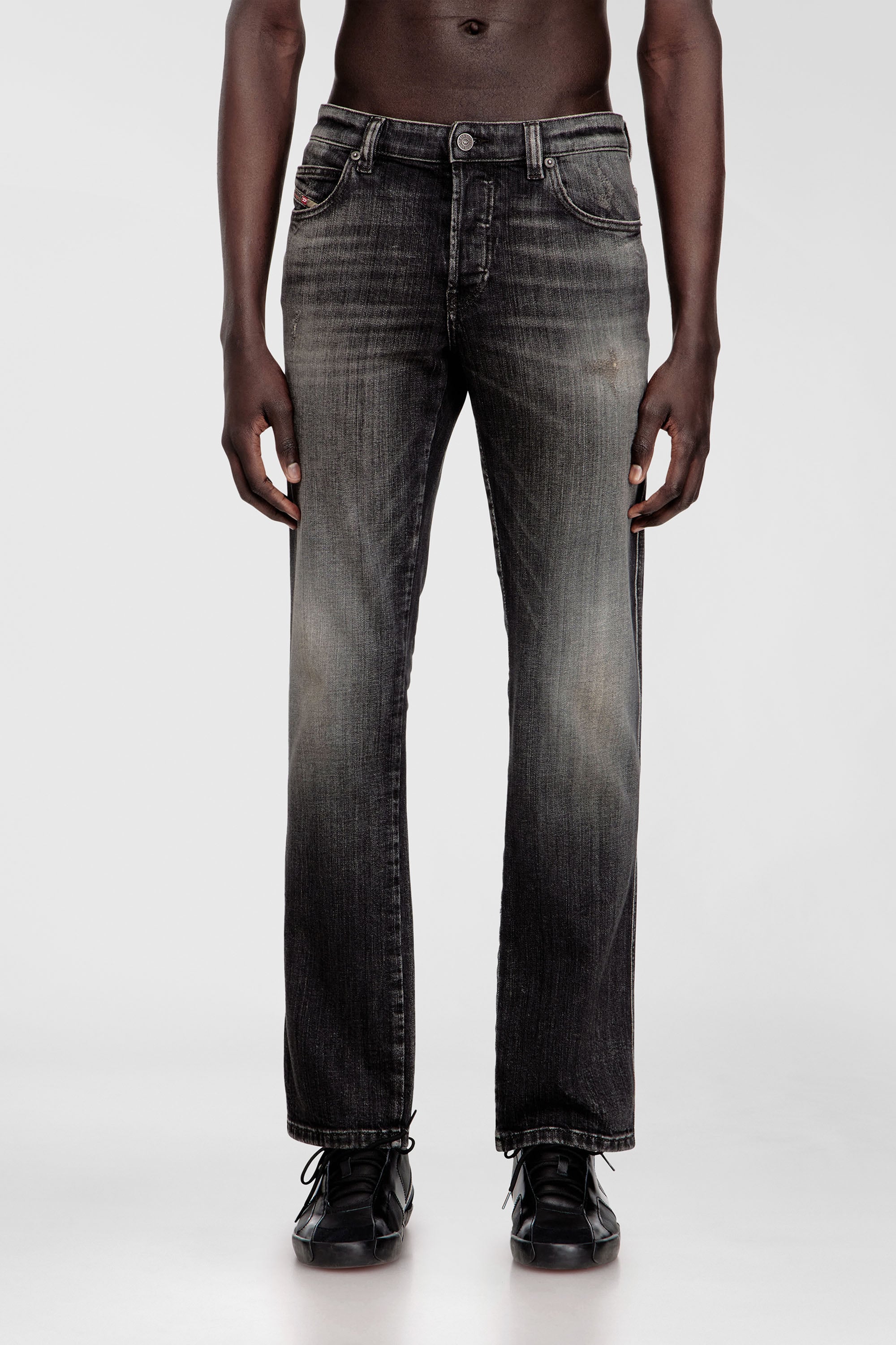 Diesel - Man's Slim Jeans 1993 D-Vyl 0ADBU, Black - 2