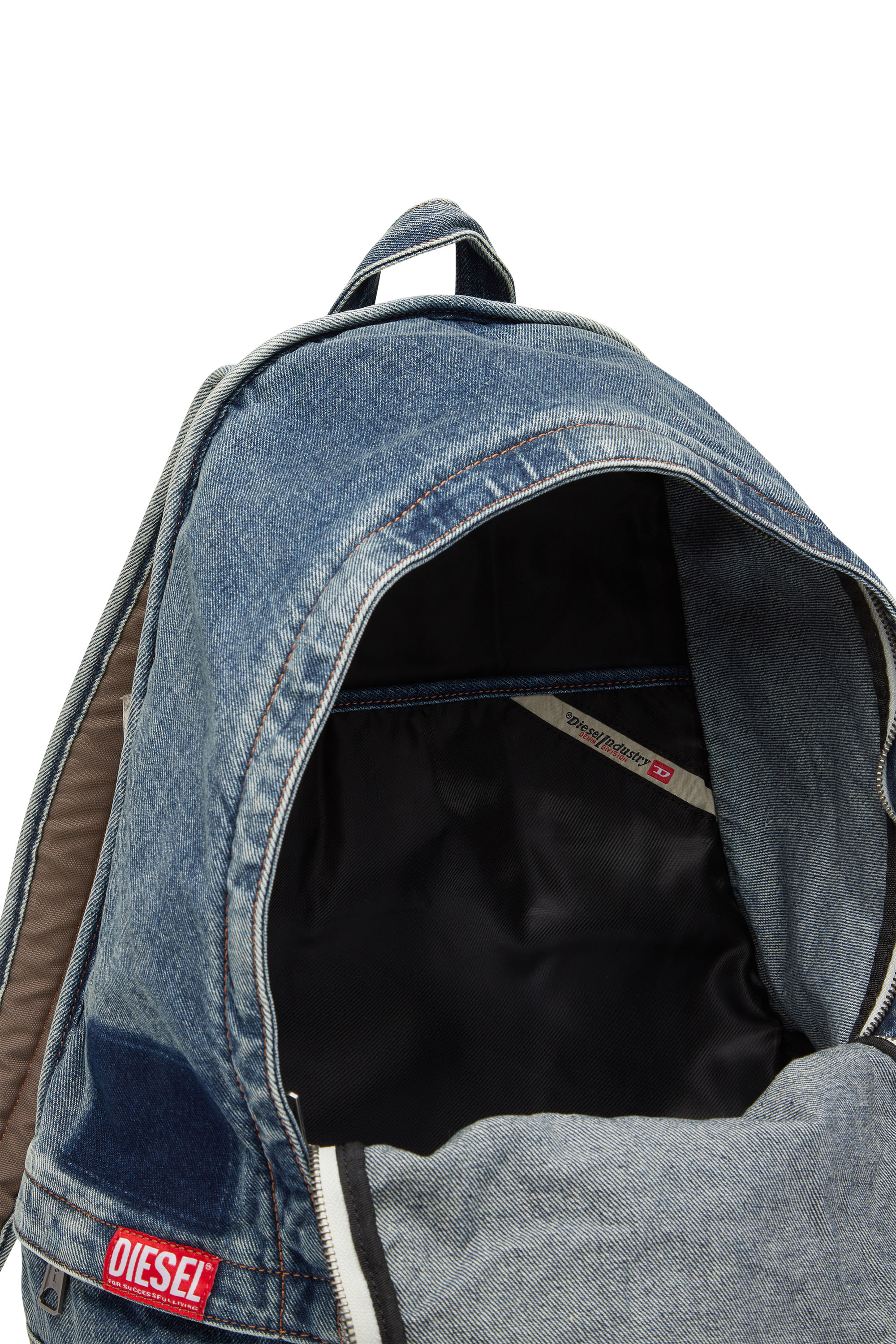 Diesel - RAVE BACKPACK X, Blue - Image 4