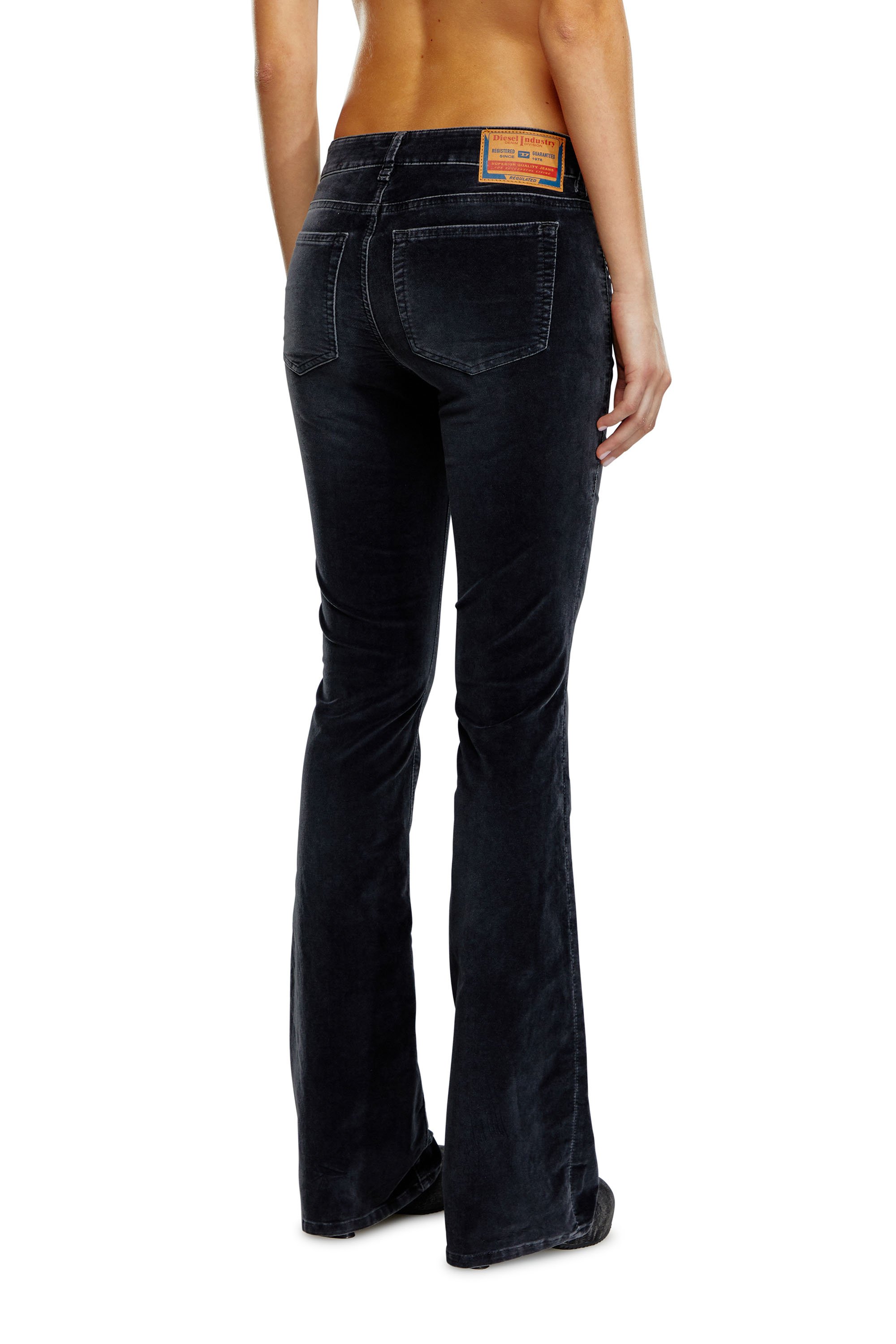 Diesel - Bootcut and Flare Jeans 1969 D-Ebbey 003HL, Black - Image 3