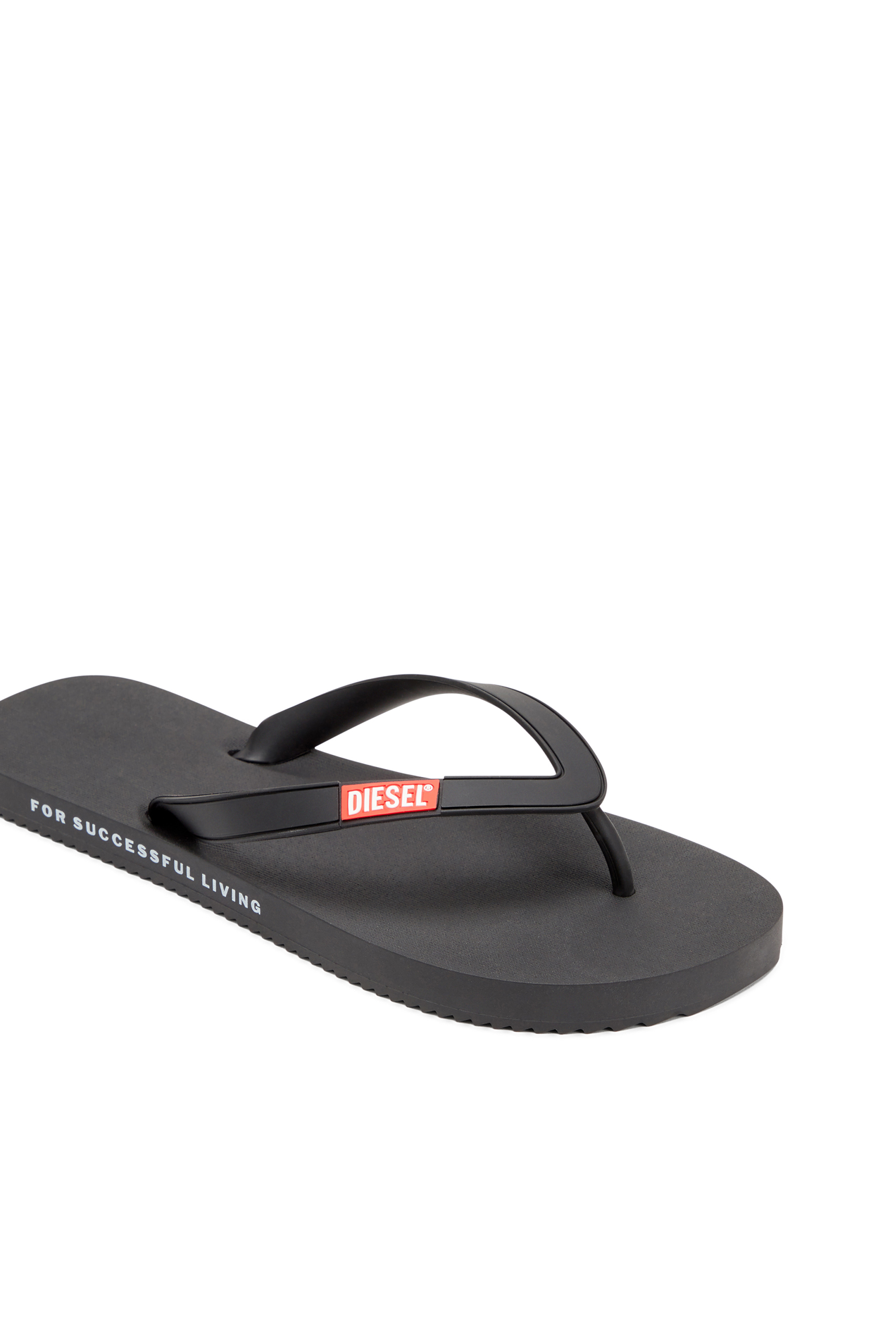 Diesel - SA-RIO W, Woman's Sa-Rio-Rubber flip-flops in Black - 6