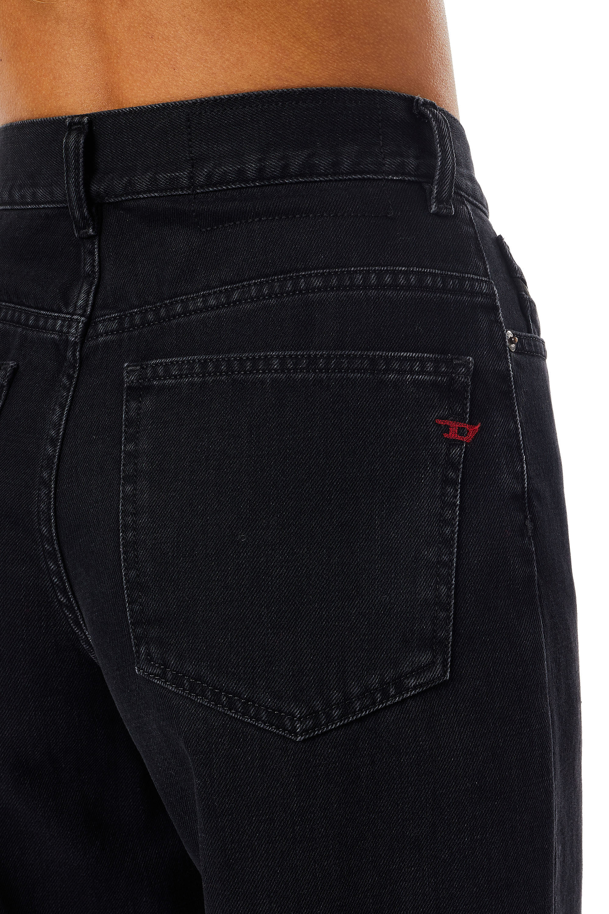 Diesel - Bootcut and Flare Jeans 2000 Widee Z09RL, Black/Dark grey - Image 6
