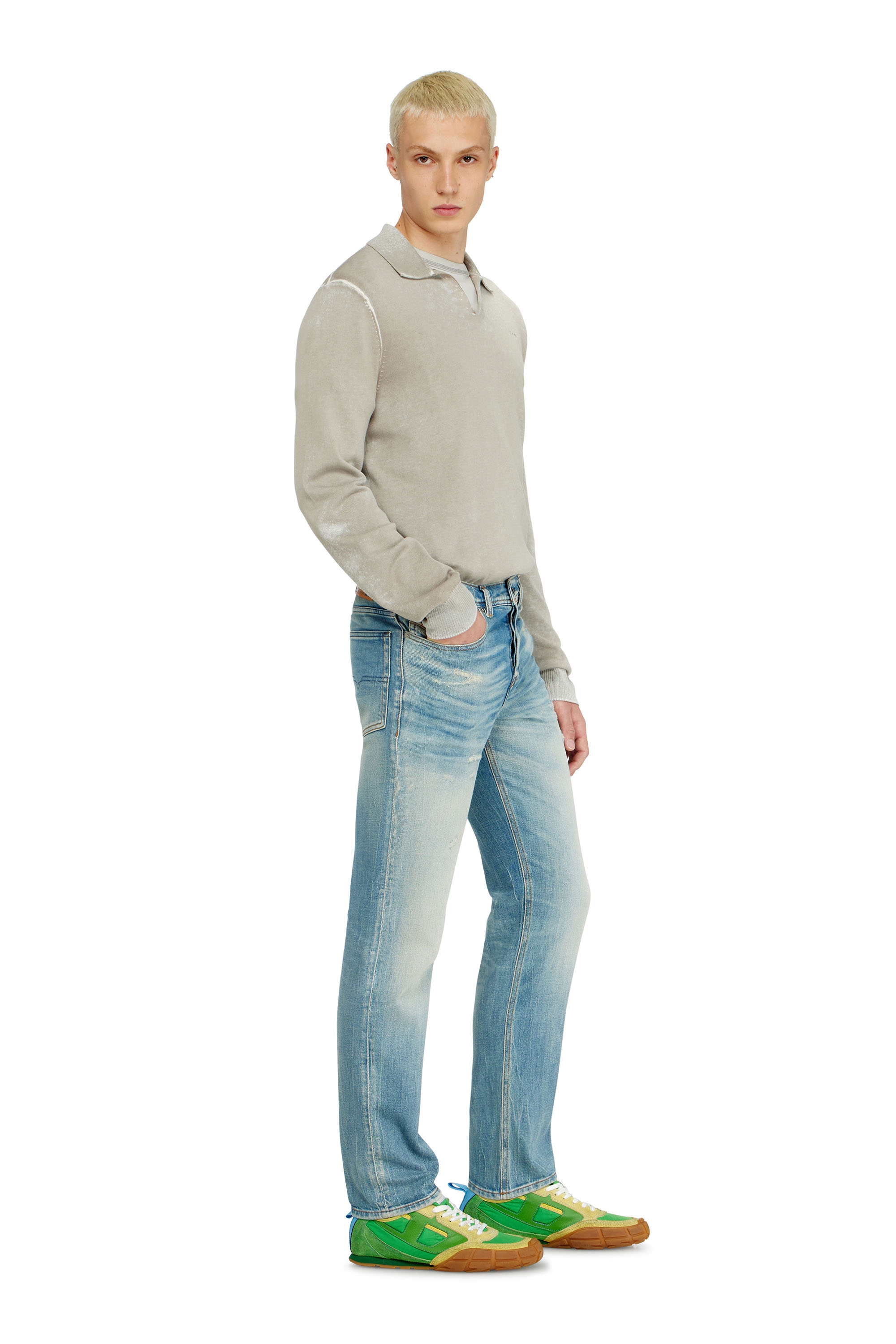 Diesel - Man's Regular Jeans 2023 D-Finitive 09P33, Light Blue - 2
