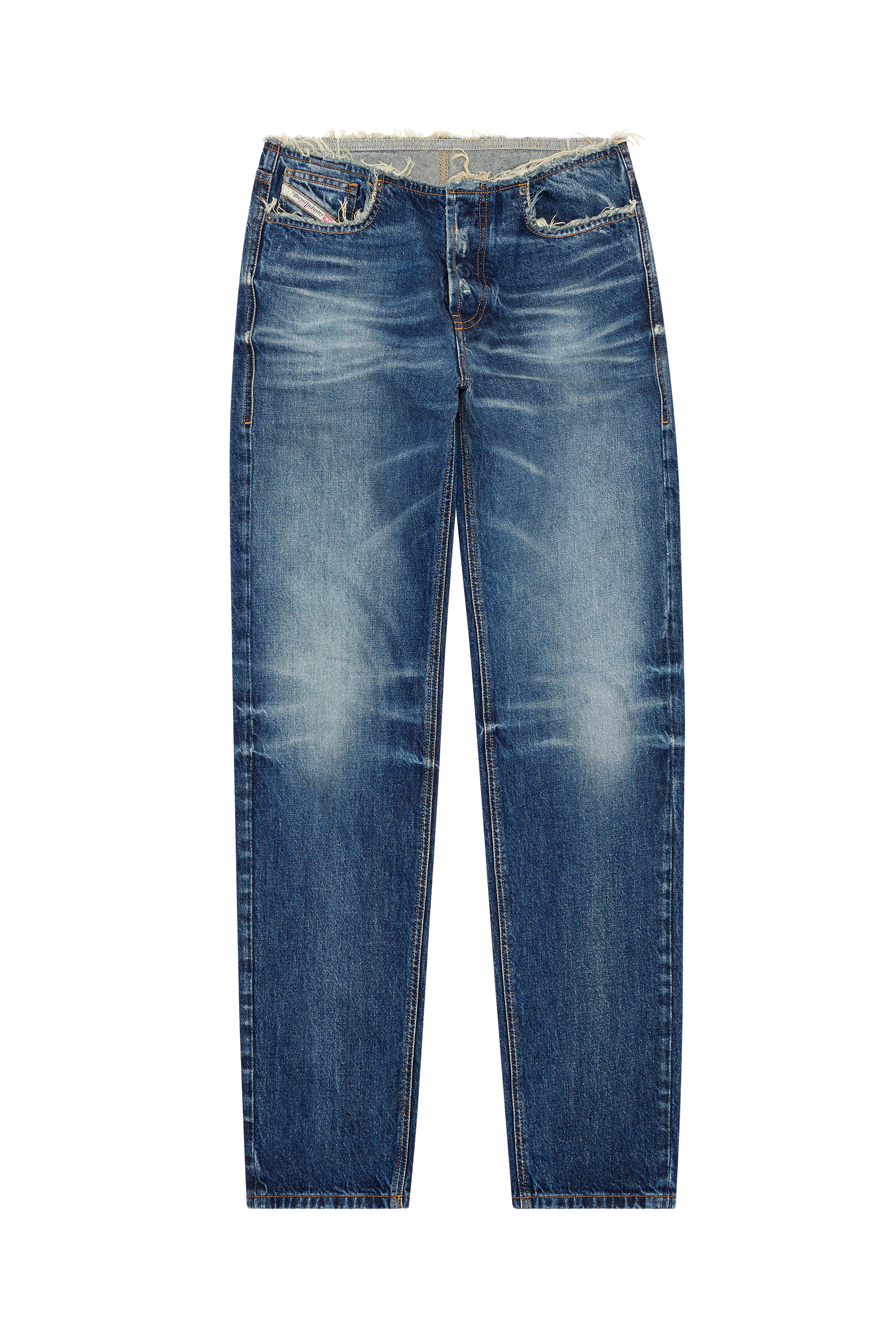 Diesel - Straight Jeans D-Ark 09G92, Dark Blue - Image 3