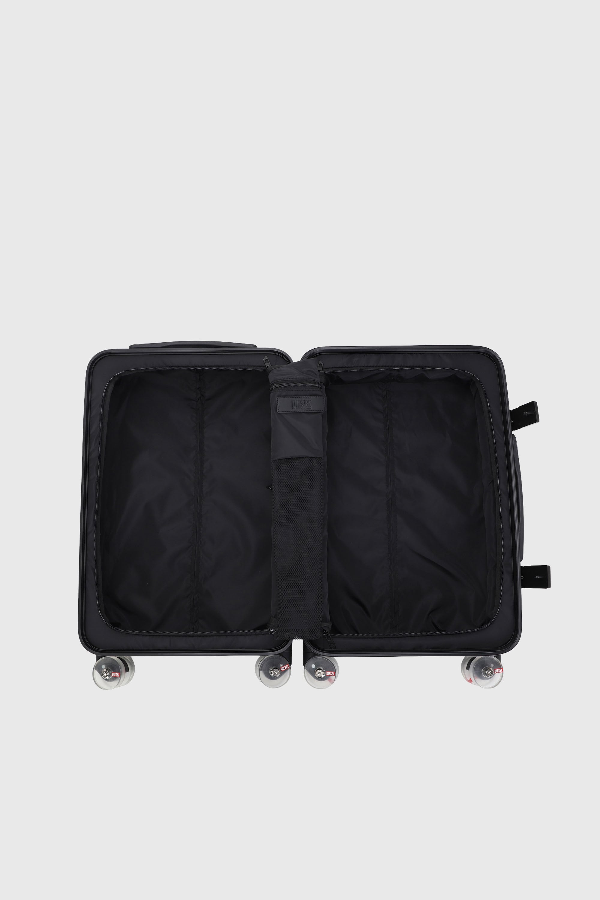 Diesel - DSL CARBON FIBER TROLLEY-BLACK- DSL001, Unisex's Carbon fiber suitcase size S in Black - 3