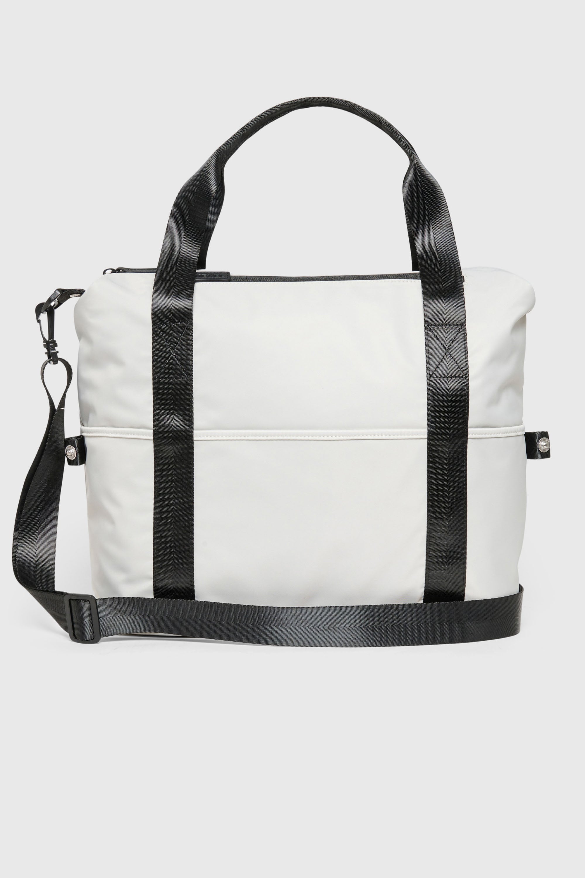 Diesel - WMUM, Woman's Wmum - Nylon travel bag in Grey - 2