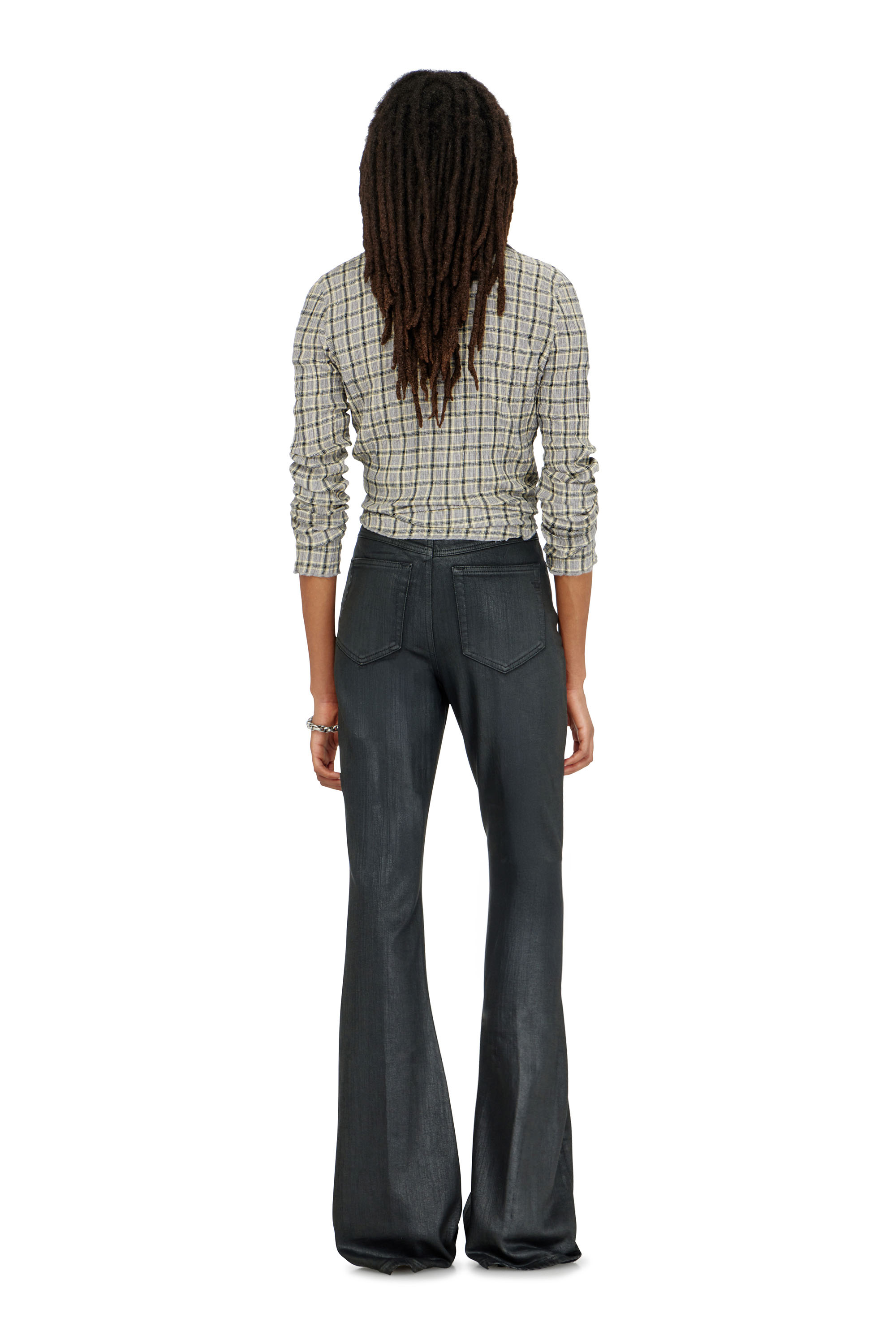 Diesel - Woman's Bootcut Jeans 1973 D-Partt 09P78, Black/Dark grey - 3