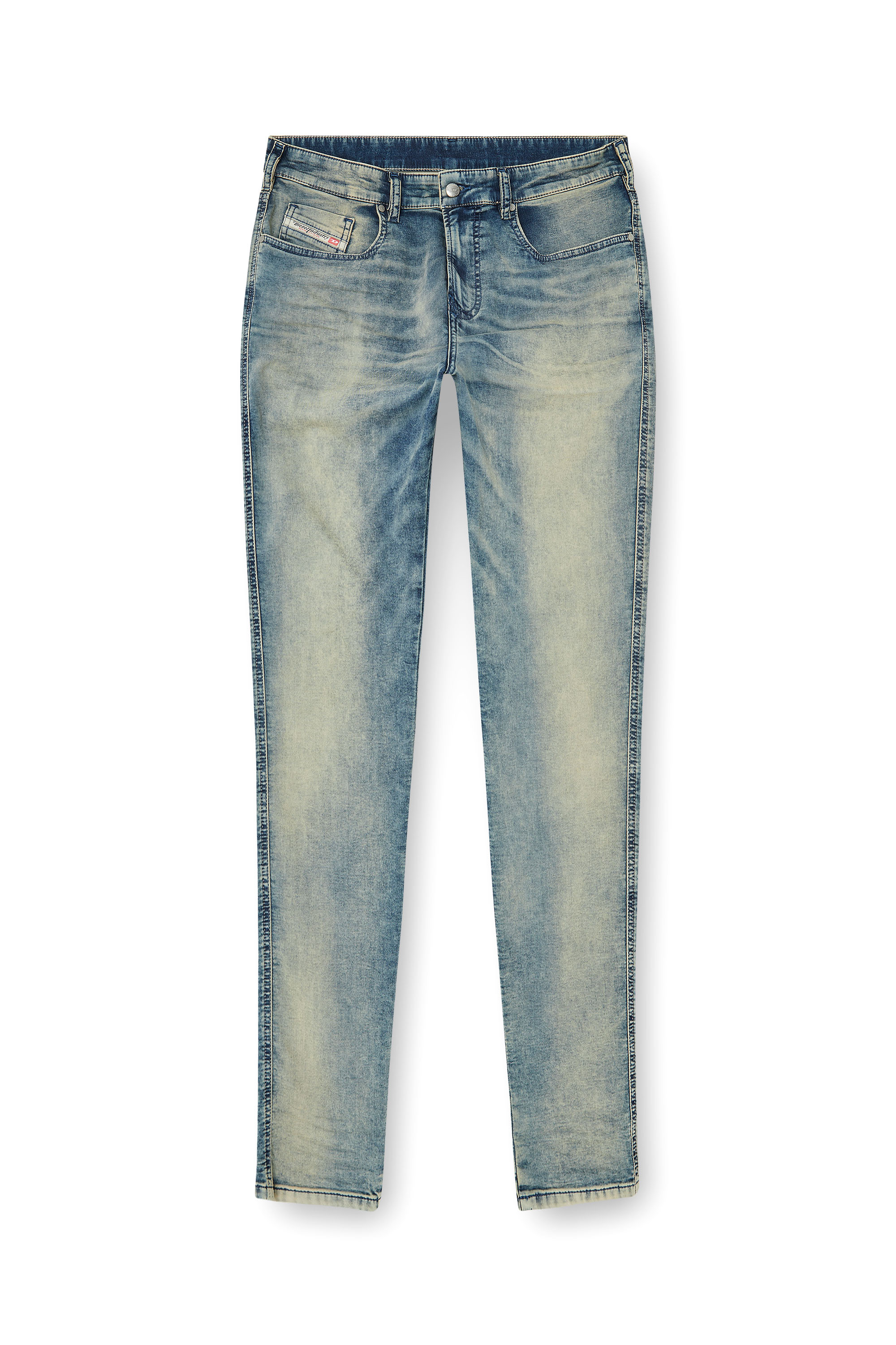Diesel - Man's Slim 2062 D-Strukt Joggjeans&reg; 09P60, Medium blue - 3