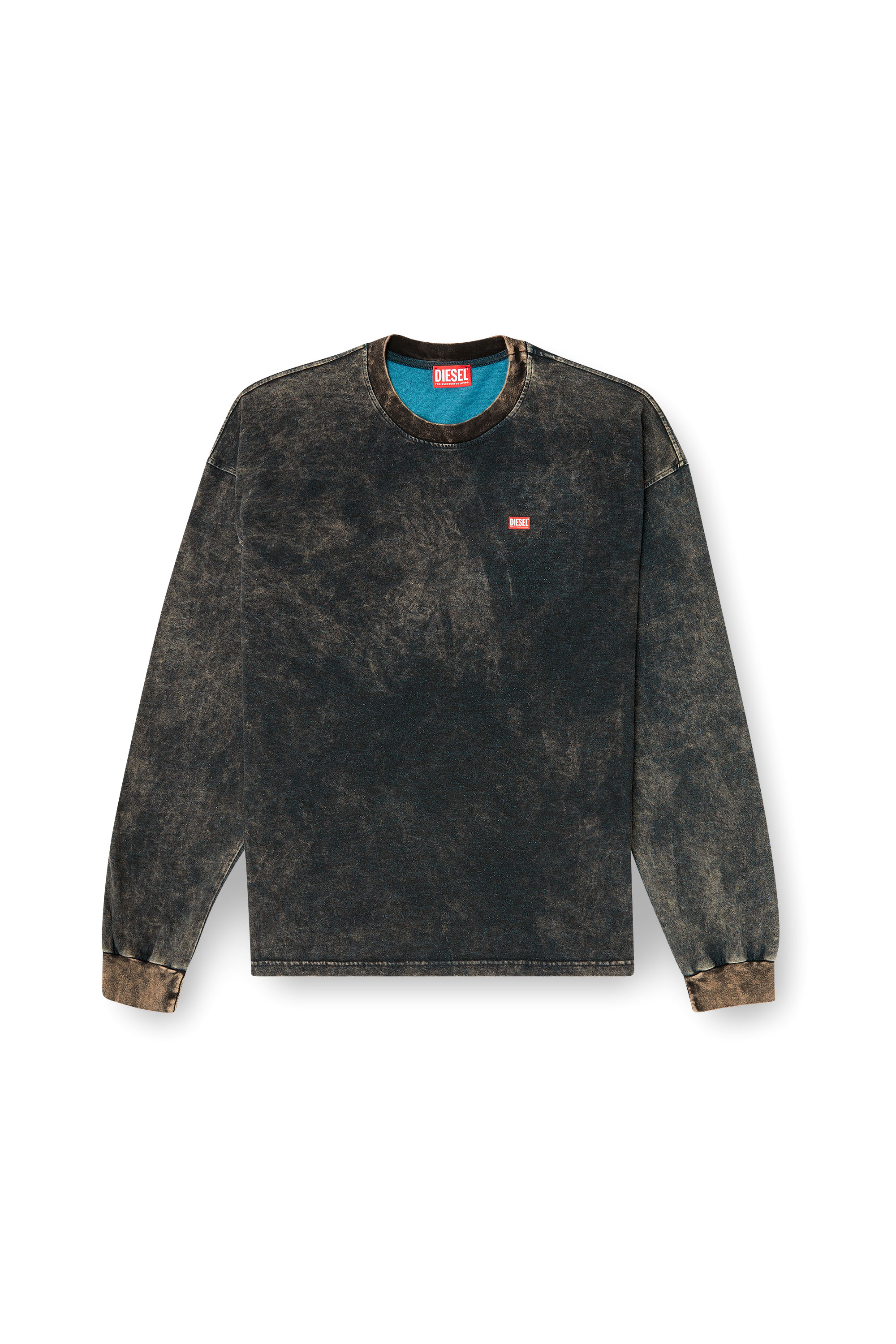 Diesel - T-BOXT-LS-T3, Man's Cotton long sleeve T-shirt in Black - 3