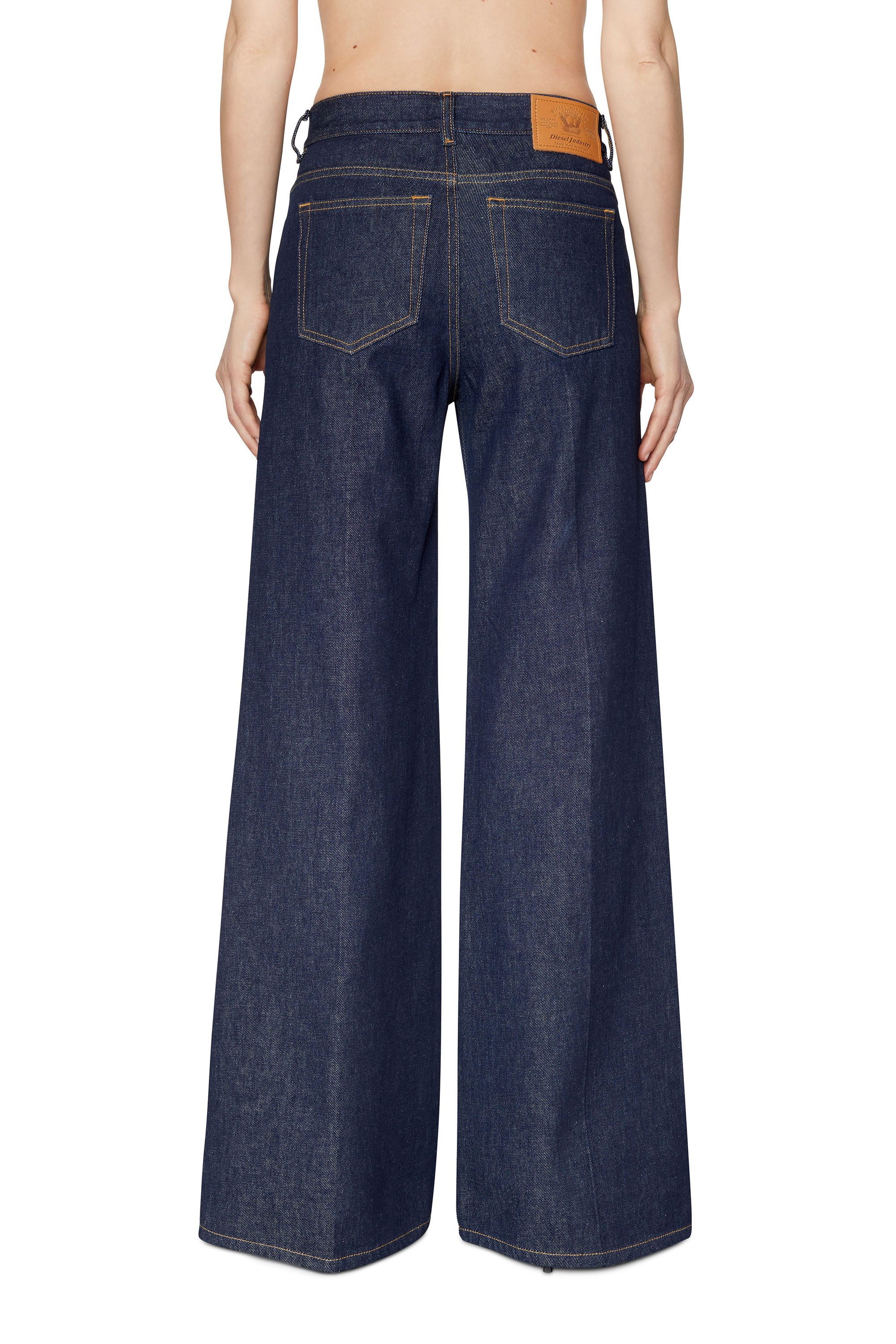 Diesel - 1978 Z9C02 Bootcut and Flare Jeans, Dark Blue - Image 2