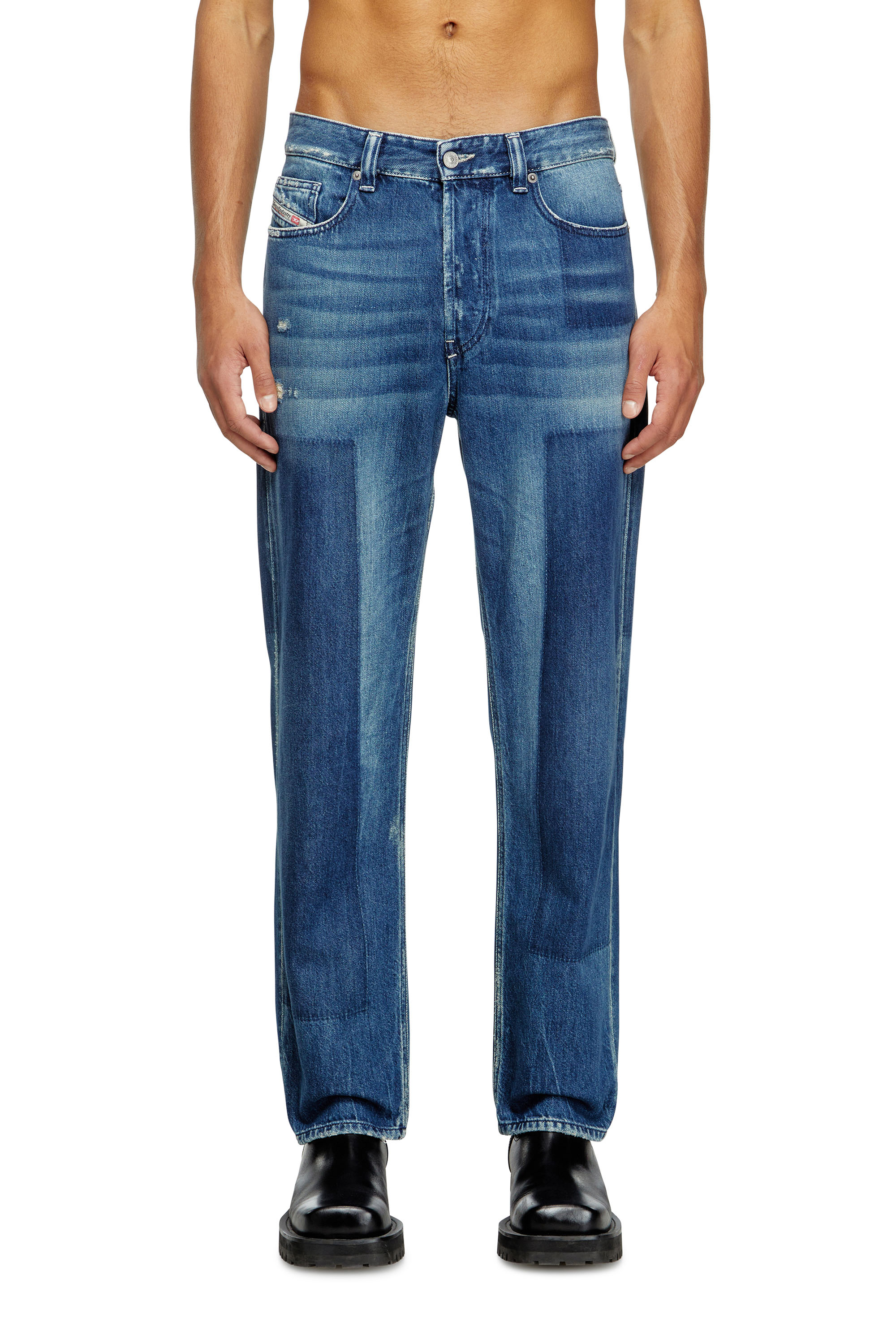 Diesel - Man's Regular Jeans 2024 D-Macs 09M52, Dark Blue - 3