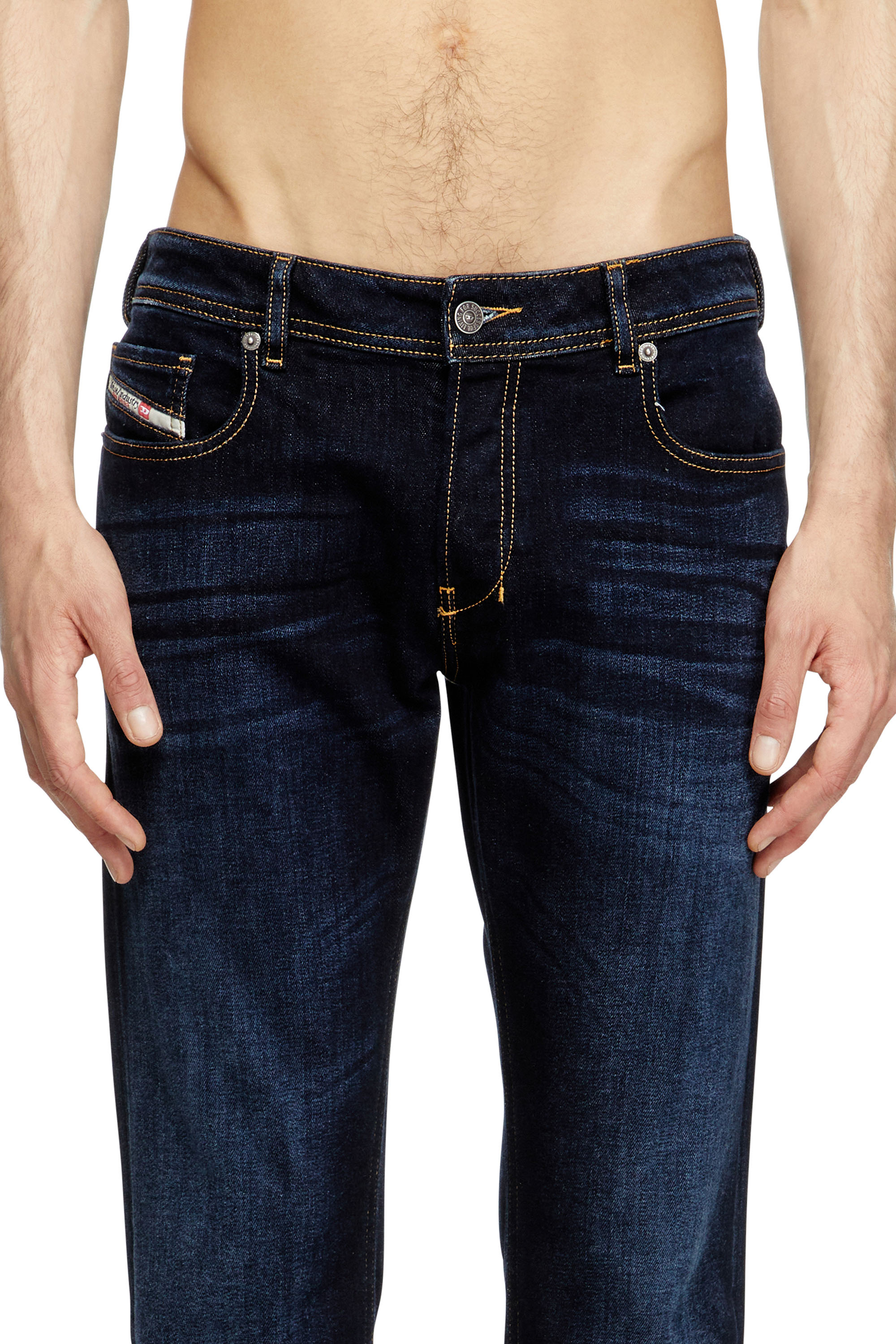 【BOK PLACE】Black blue washing span l bootcut denim pt XL 3915_8dbba629-df44-4328-b3f1-