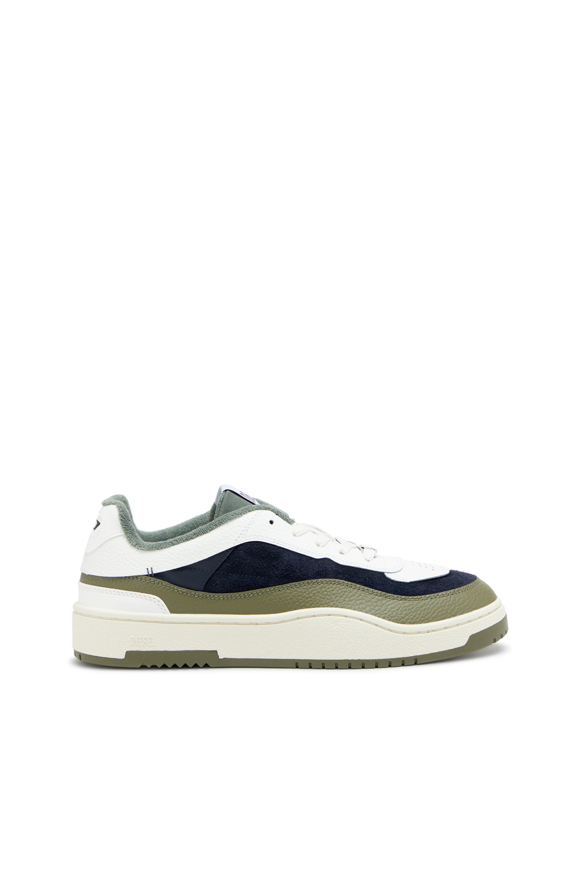 S-OVAL SKATE LOW, White/Green S-OVAL SKATE LOW, White/Green