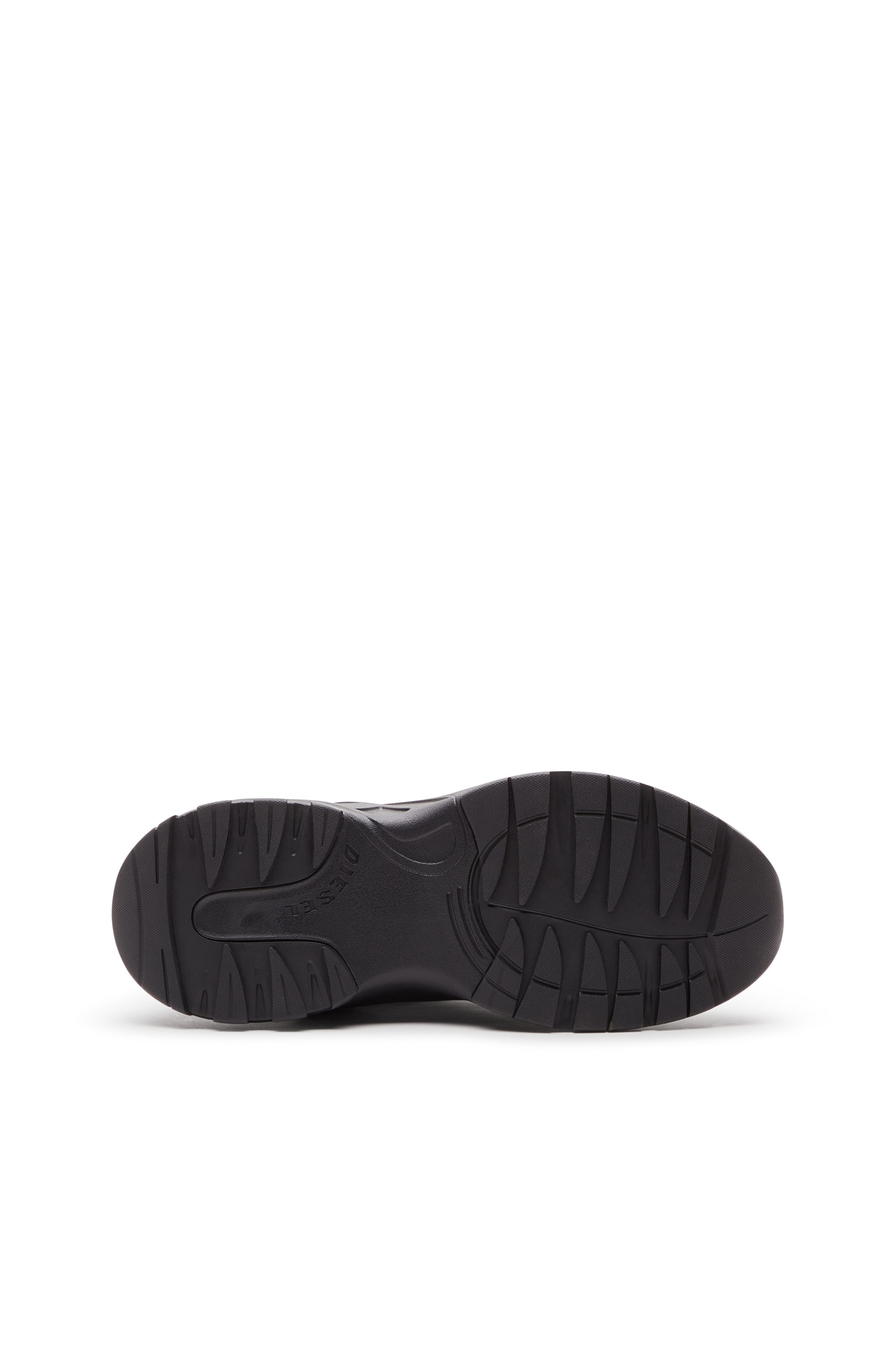 S-D-RUNNER X, Black Diesel - S-D-RUNNER X, Unisex's S-D-Runner X-Slip-on sneakers with matte Oval D instep in Black - 5