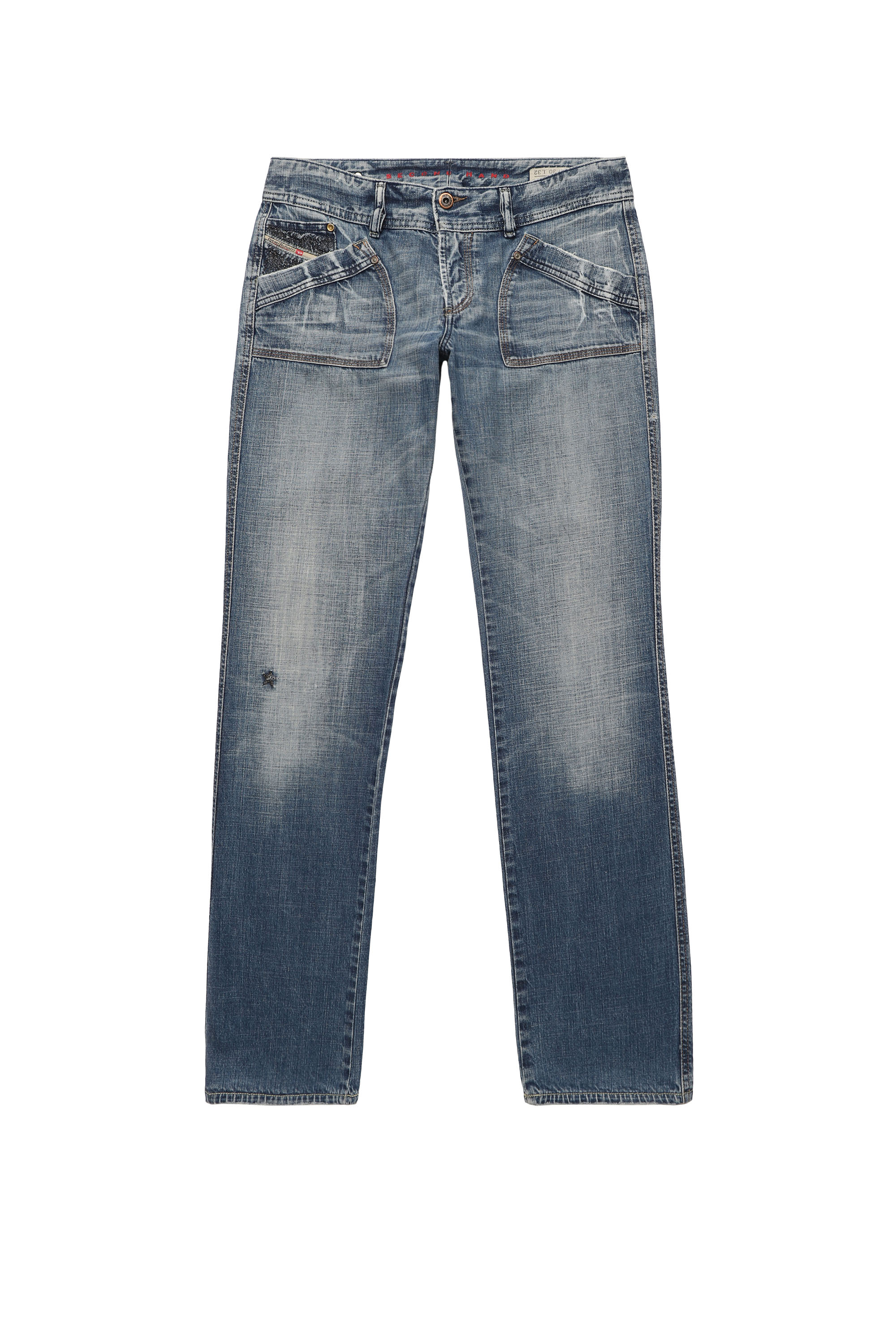【2plan】23 F/W Rollup Like Denim RECKFLY Woman - Jeans | Diesel Second Hand