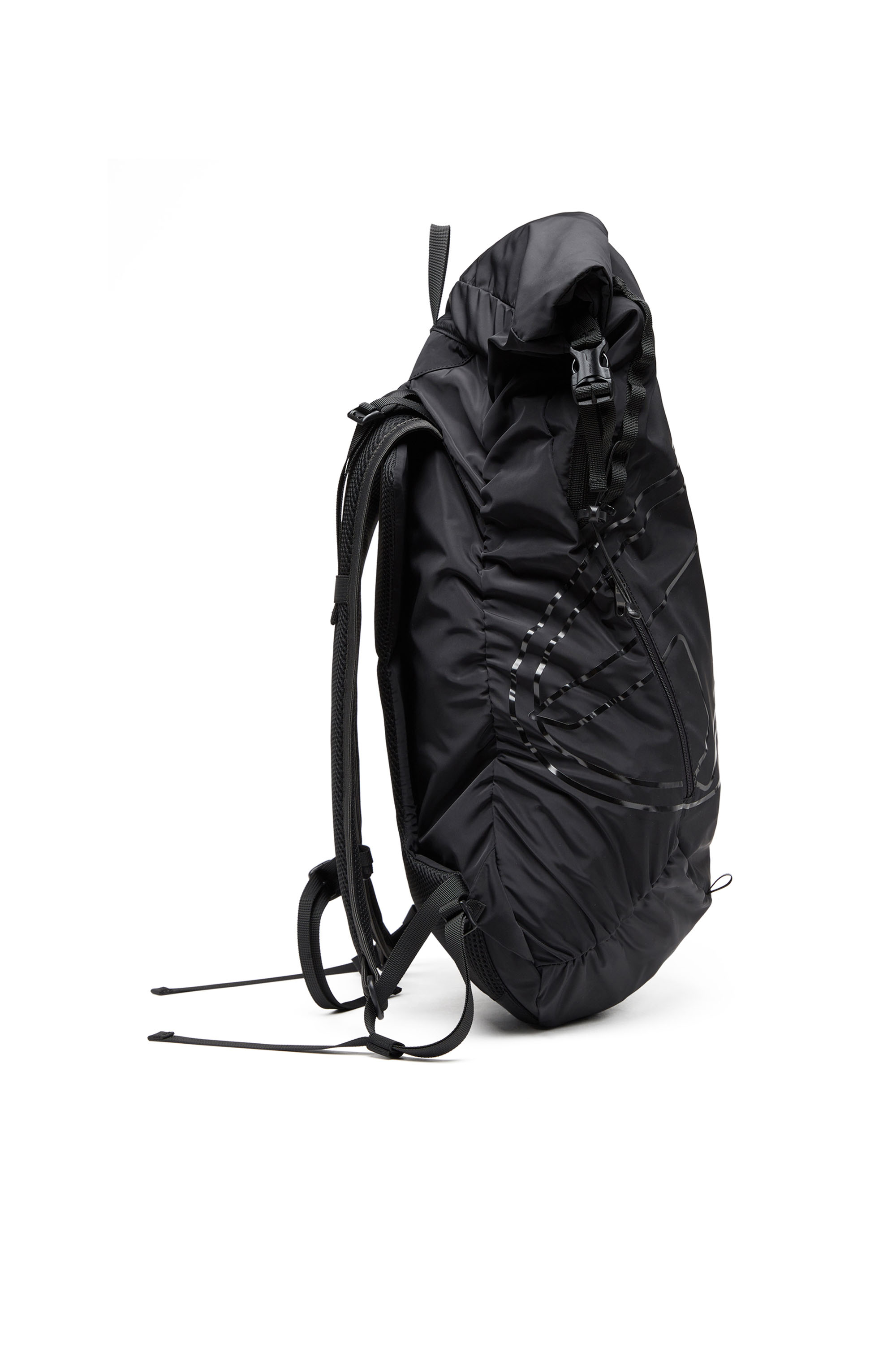 Diesel - DRAPE BACKPACK, Black - Image 3