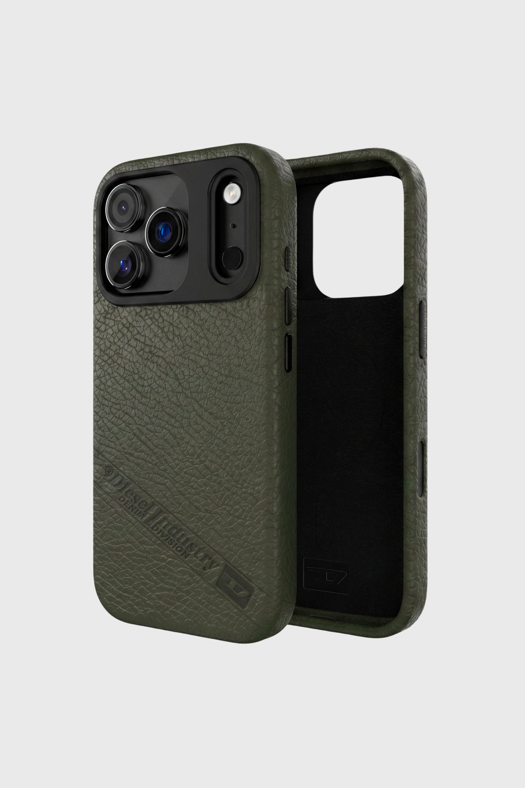 Diesel - 60647 MOULDED CASE, Unisex's Flag D case with MagSafe for iPhone 17 Pro in Dark Green - 1