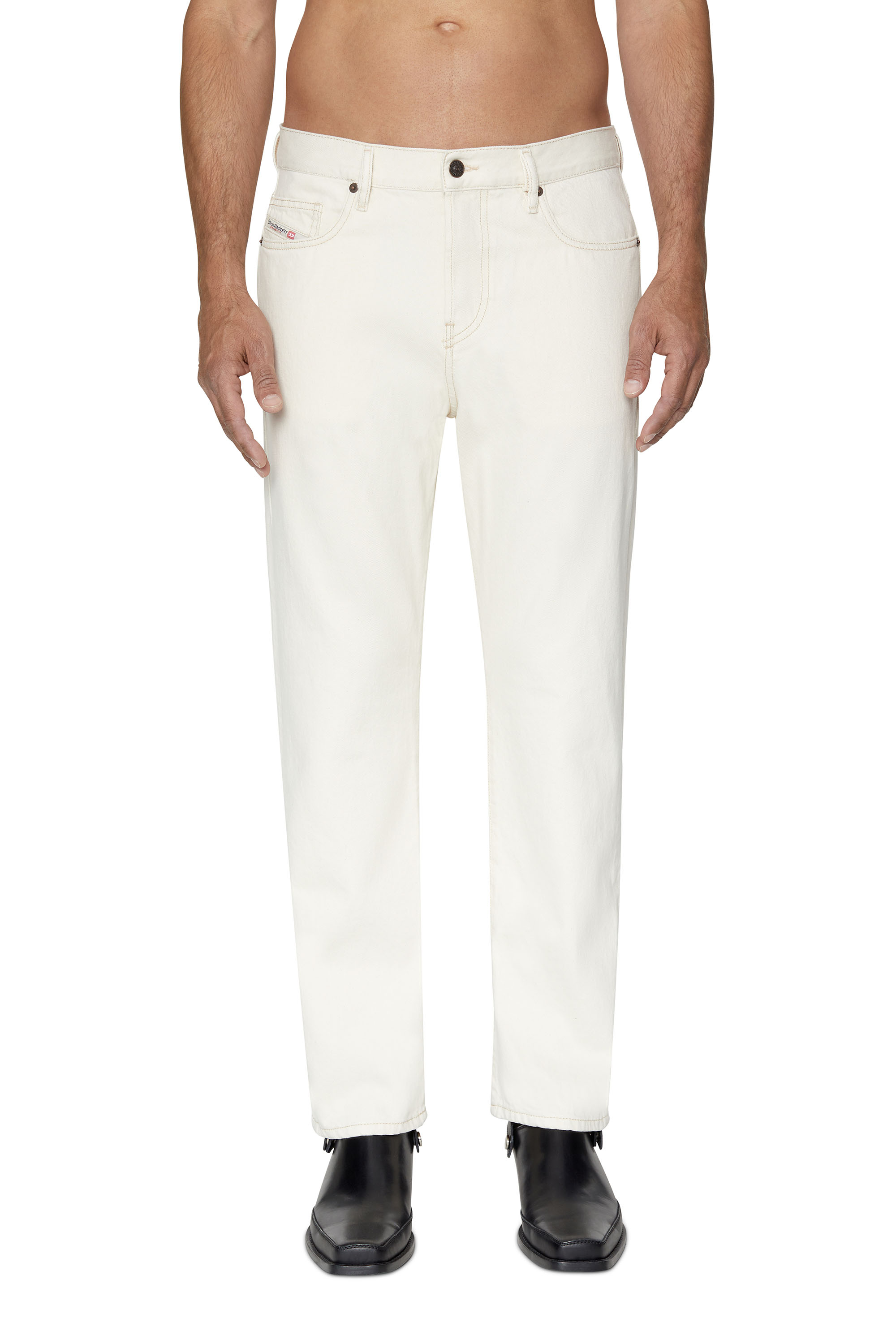 2020 D-VIKER 09B95 Straight Jeans, White - Jeans