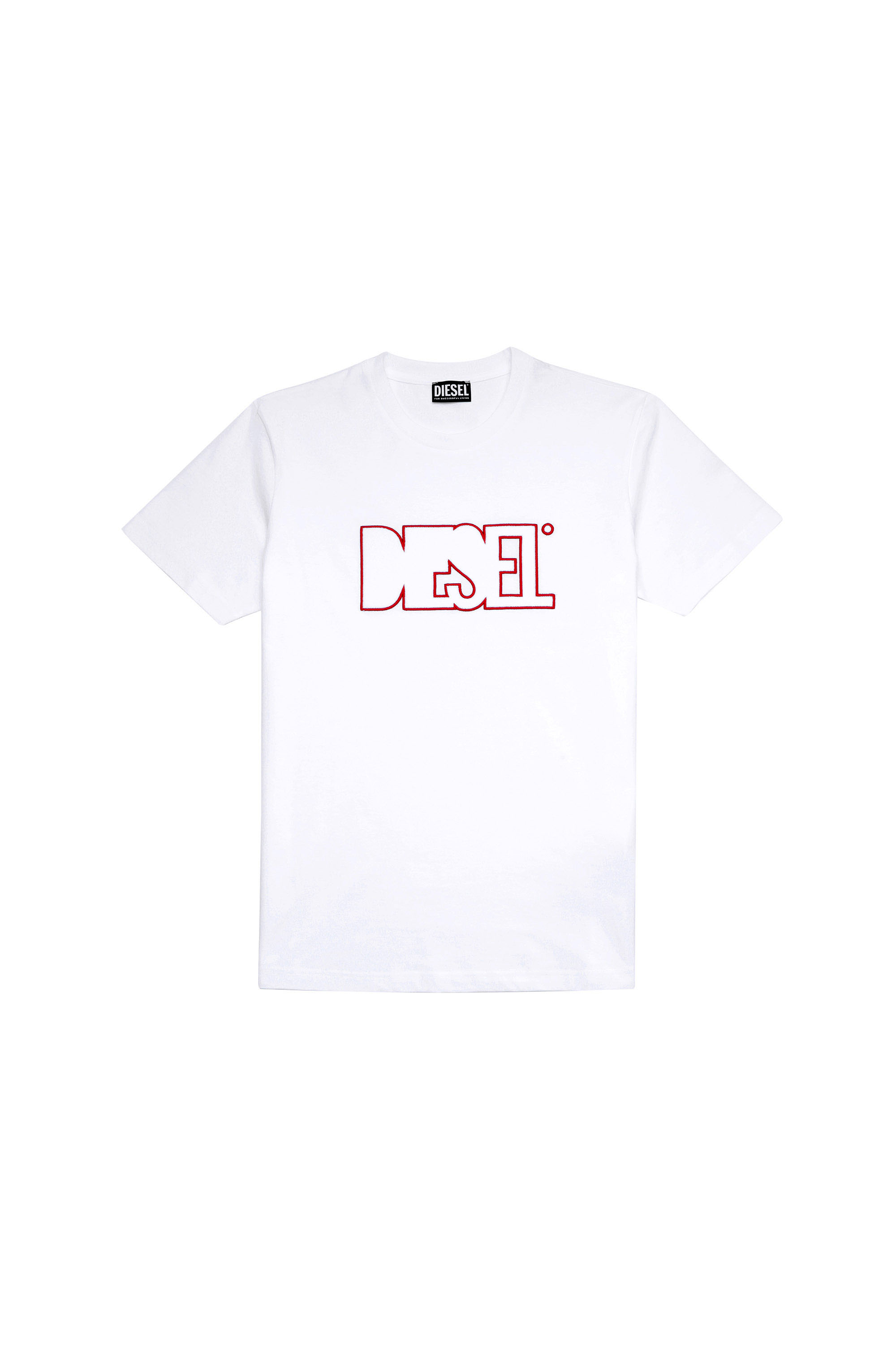 T-DIEGOS-B8, Red/White - T-Shirts