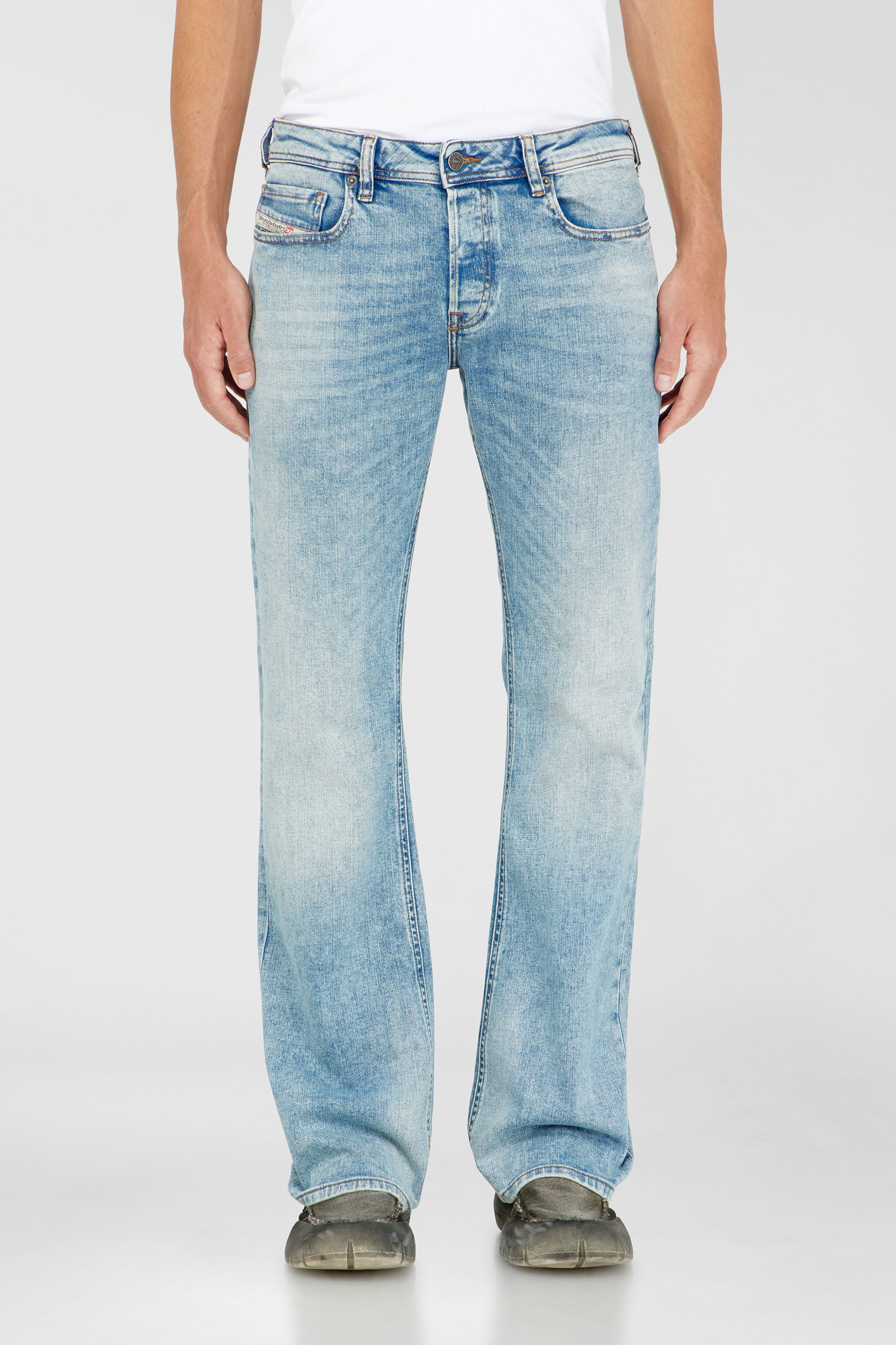 Diesel - Man's Bootcut Jeans 2007 Zatiny 0DBDV, Light Blue - 4
