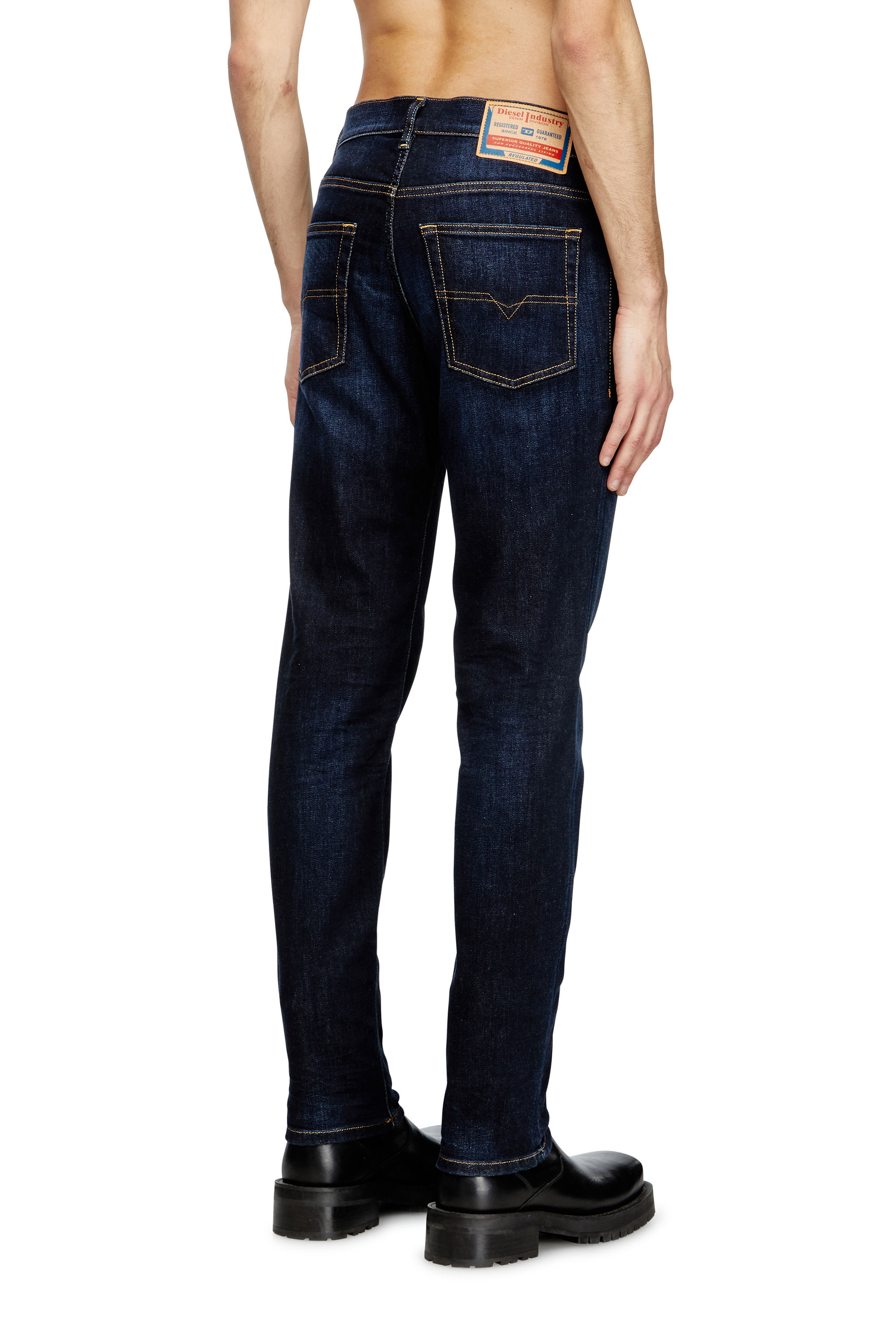 Diesel - Man's Regular Jeans 2023 D-Finitive 009ZS, Dark Blue - 4