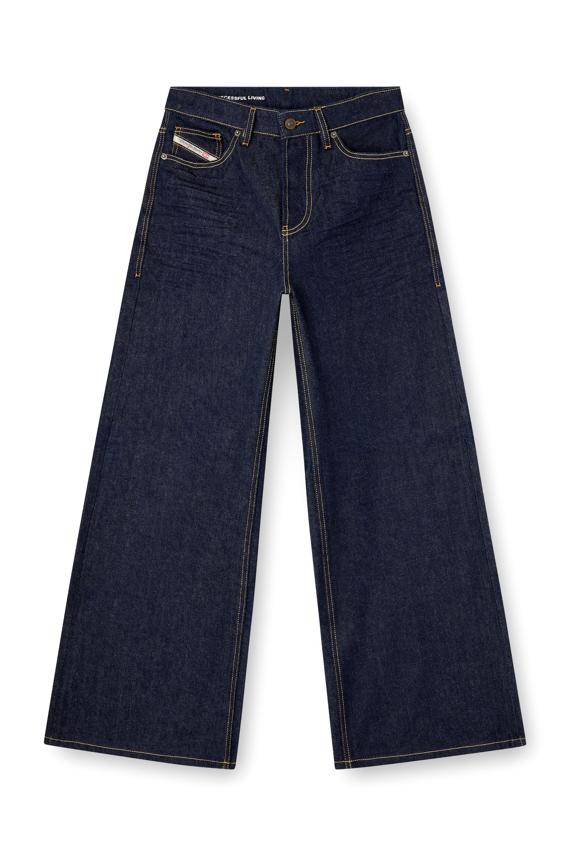 Diesel - Woman's Relaxed Jeans 1996 D-Sire 0GRDV, Dark Blue - 2