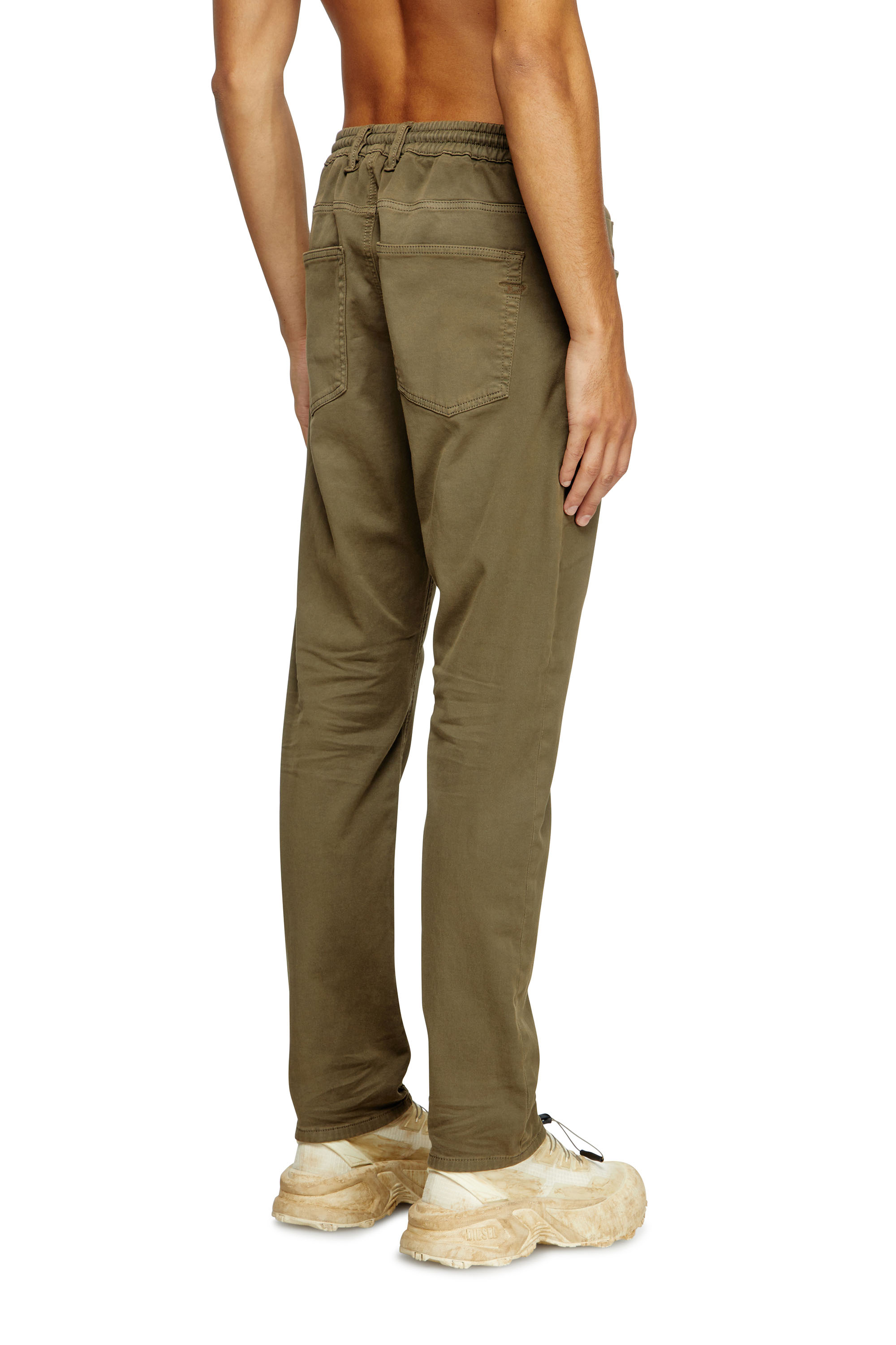 Diesel - Man's Regular 2030 D-Krooley Joggjeans® 0670M, Green - 4