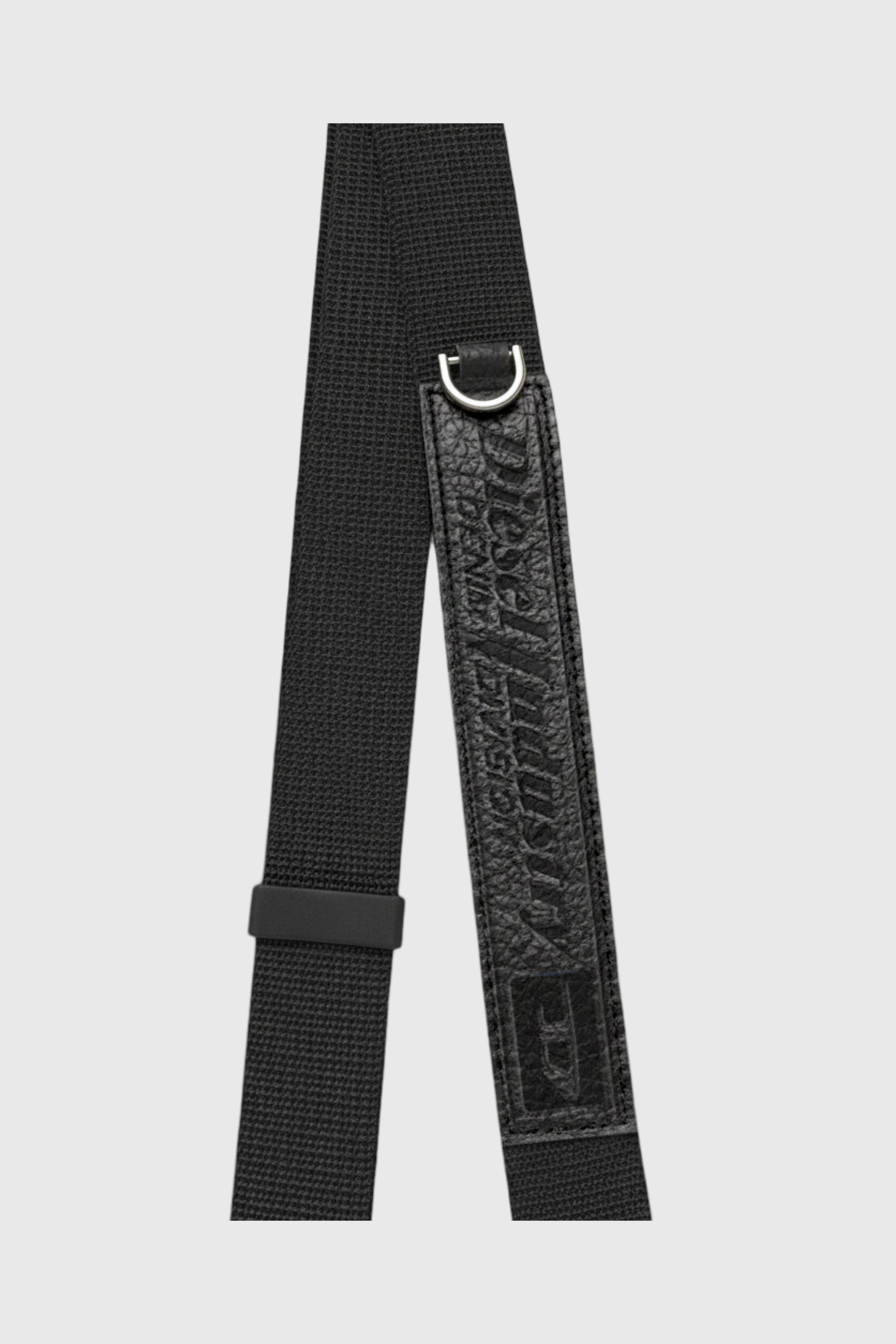 Diesel - 60658 UNIVERSAL STRAP, Unisex's Flag D necklace phone crossbody strap in Black - 4