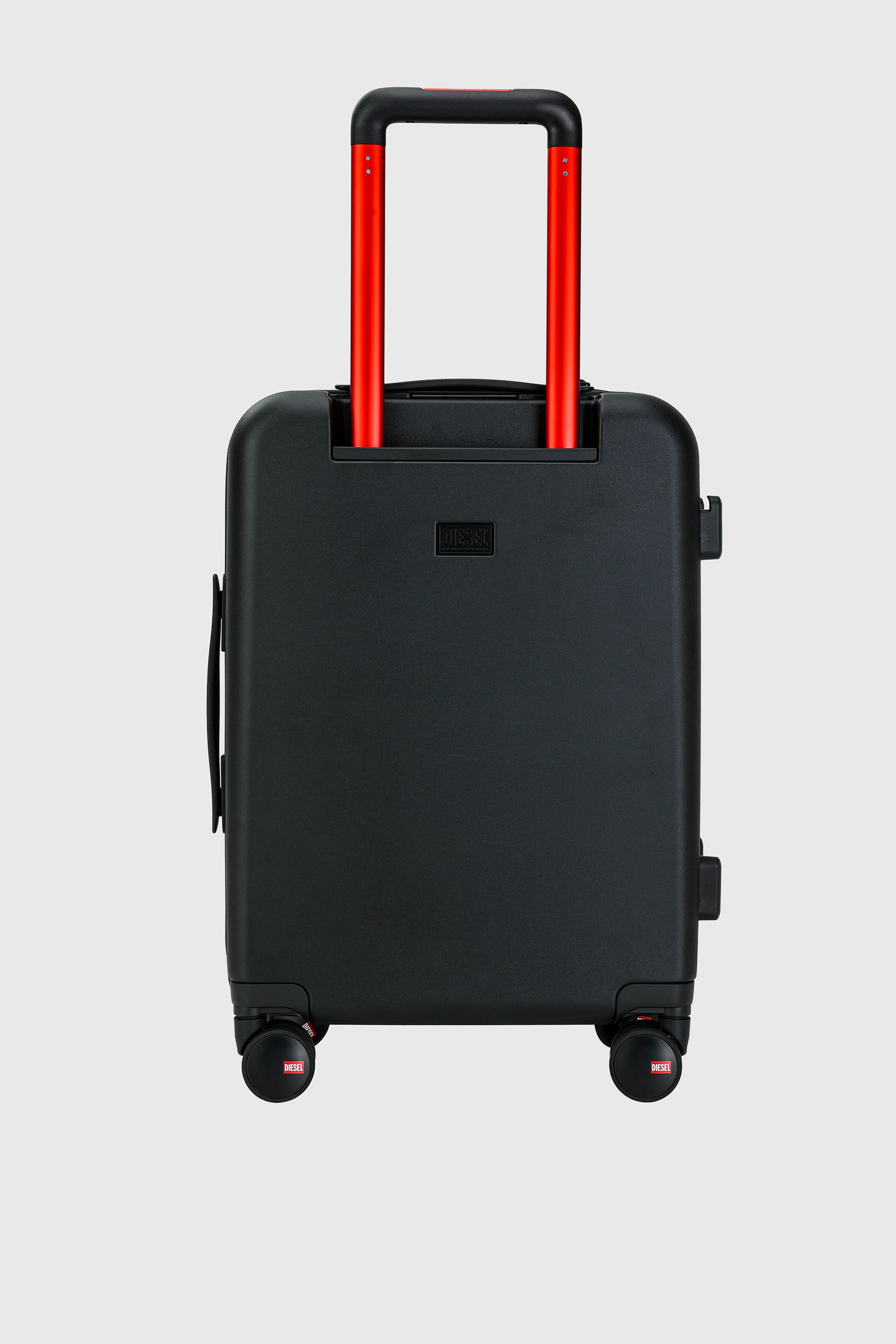 Diesel - LU0043 HARD LUGGAGE - DSL012, Unisex's Oval D suitcase size S in Black - 2