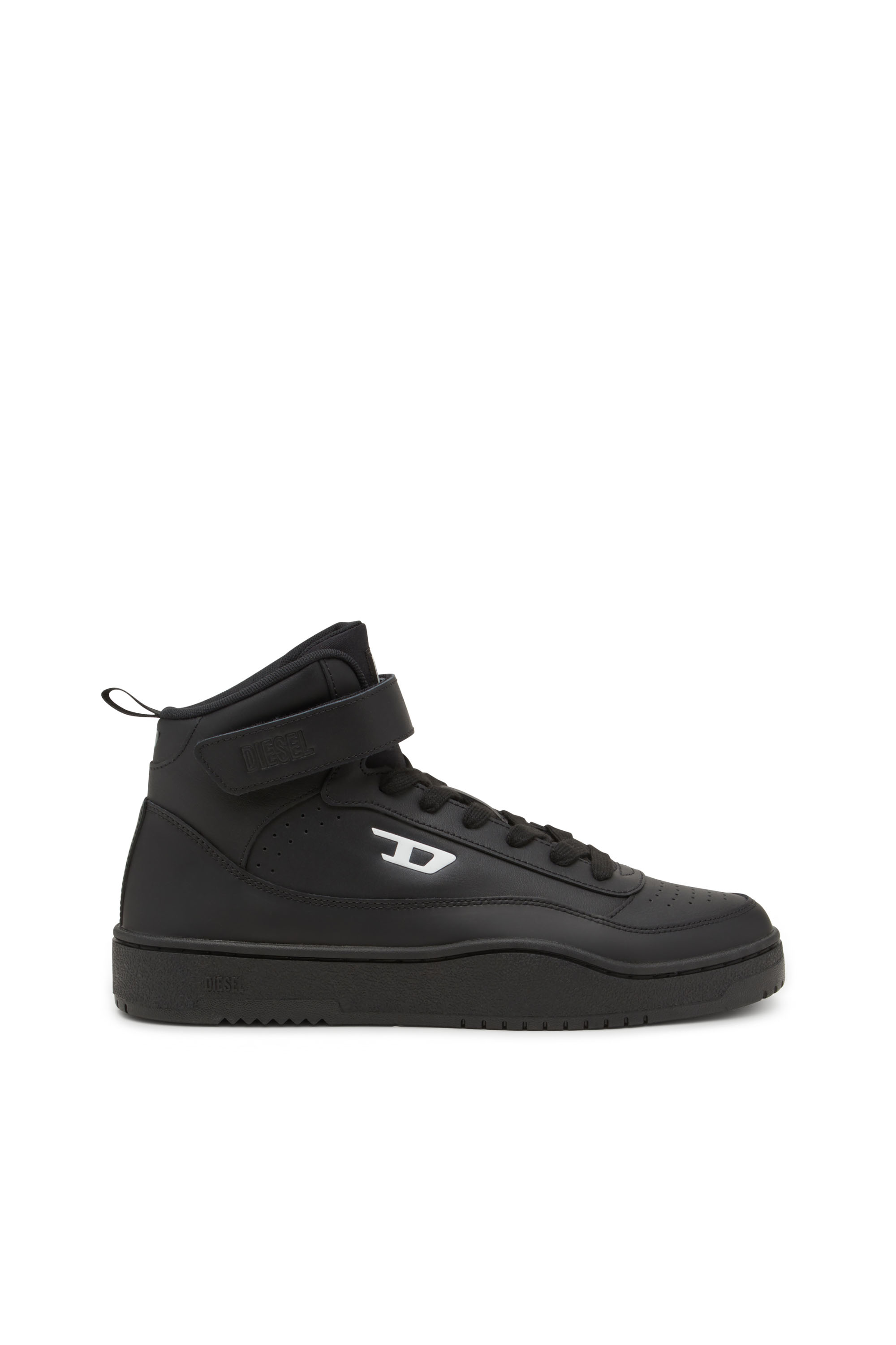 S-TRACKER-D MID, Black Diesel - S-TRACKER-D MID, Man's S-Tracker-D-Mid top sneaker in Black - 1