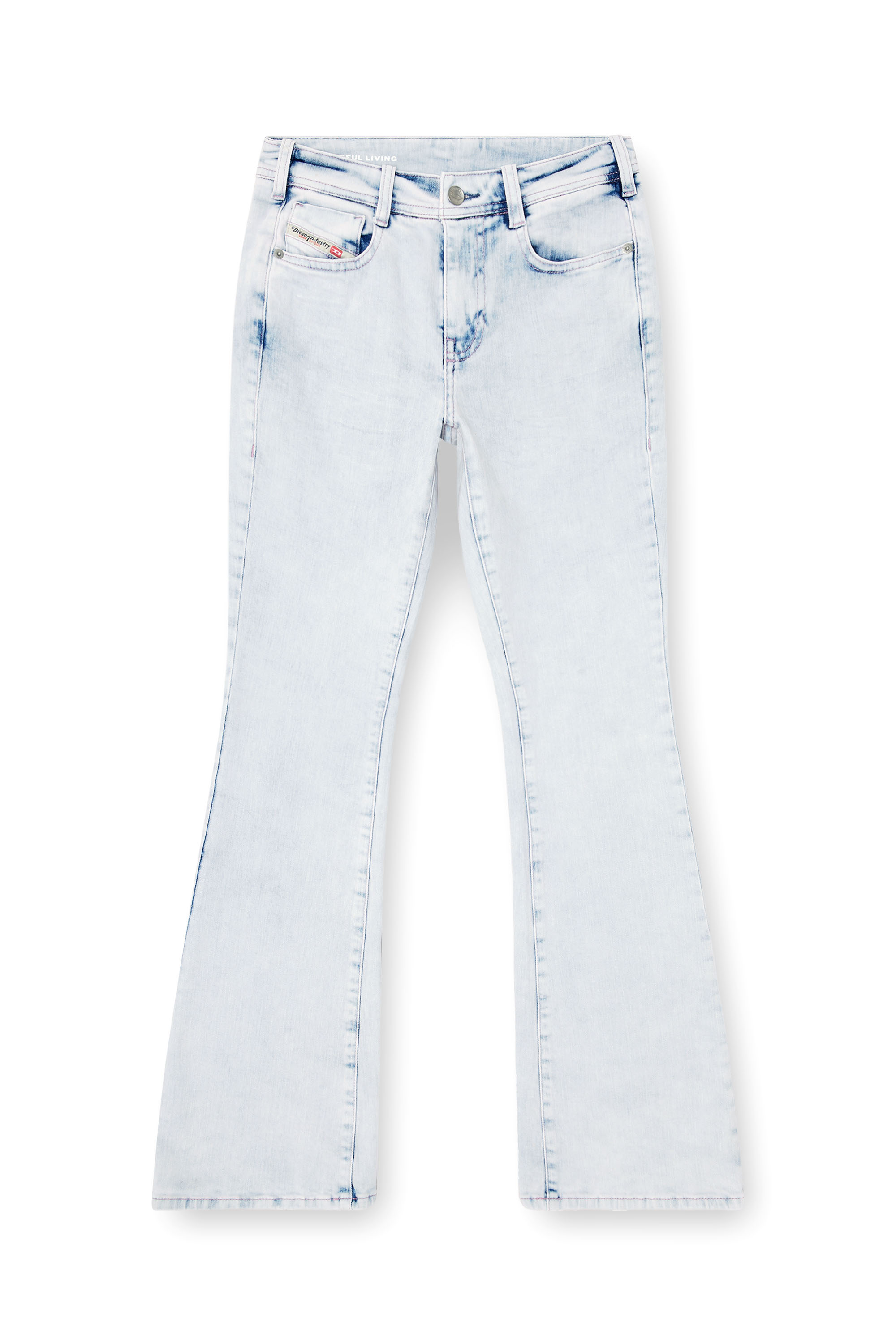 Diesel - Woman's Bootcut Jeans 1969 D-Ebbey 0HDBH, Light Blue - 3