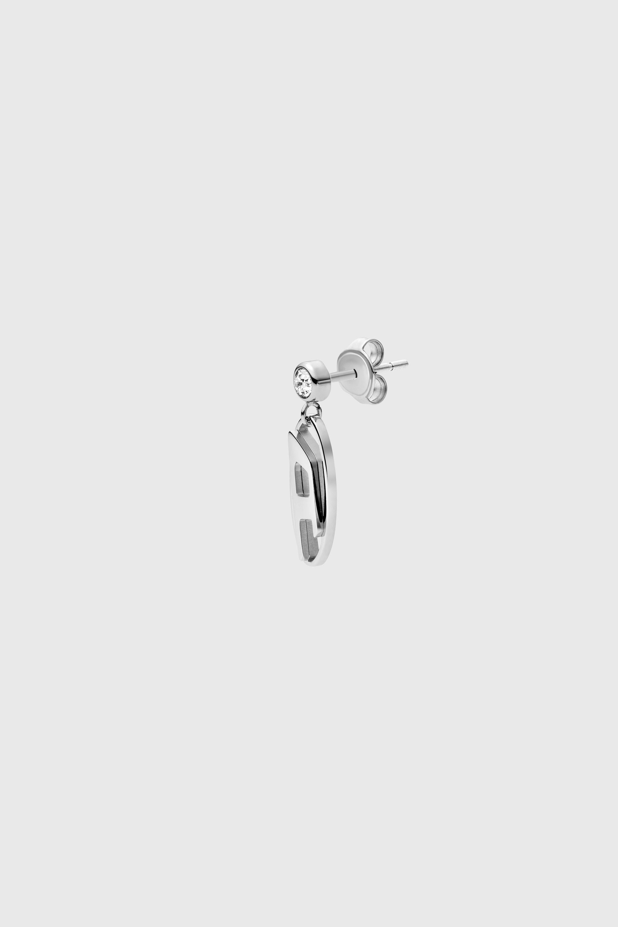 Diesel - DX1655040 JEWELLERY, Unisex's Stainless steel drop earring in Silver - 1