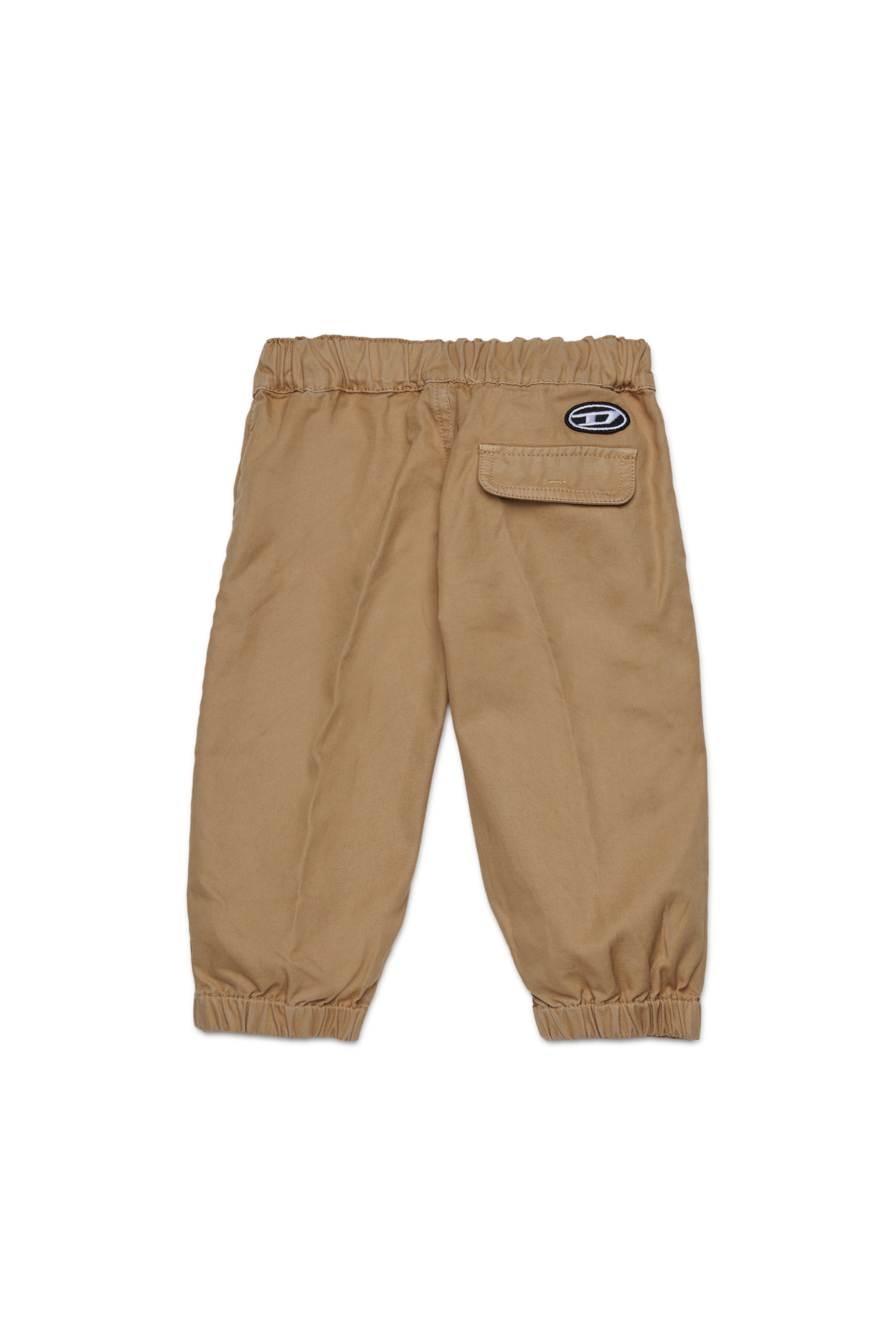 Diesel - PQISB, Man's Cotton pants with cargo pockets in Light Brown - 2