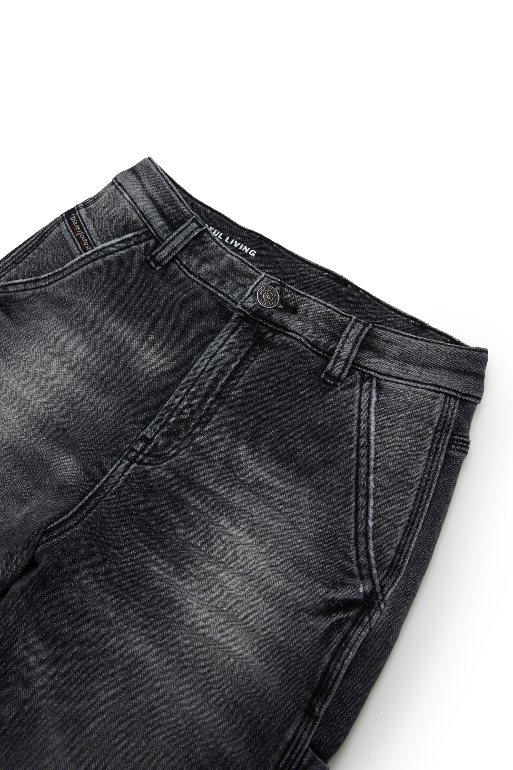 Diesel - Woman's D-ARGJX-WORK-J JJJ, Black/Dark grey - 3