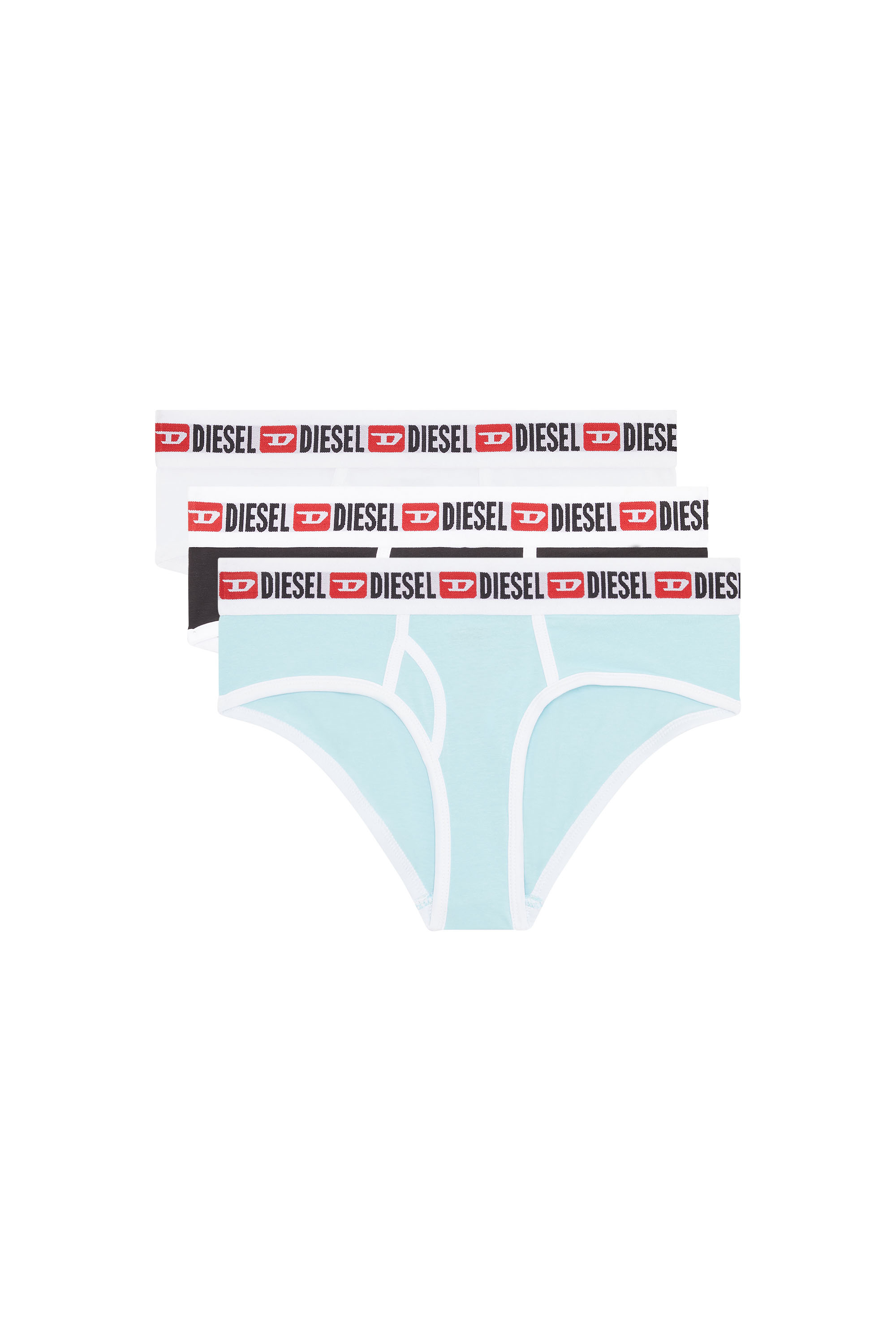 UFPN-OXY-THREEPACK, Black/White - Panties