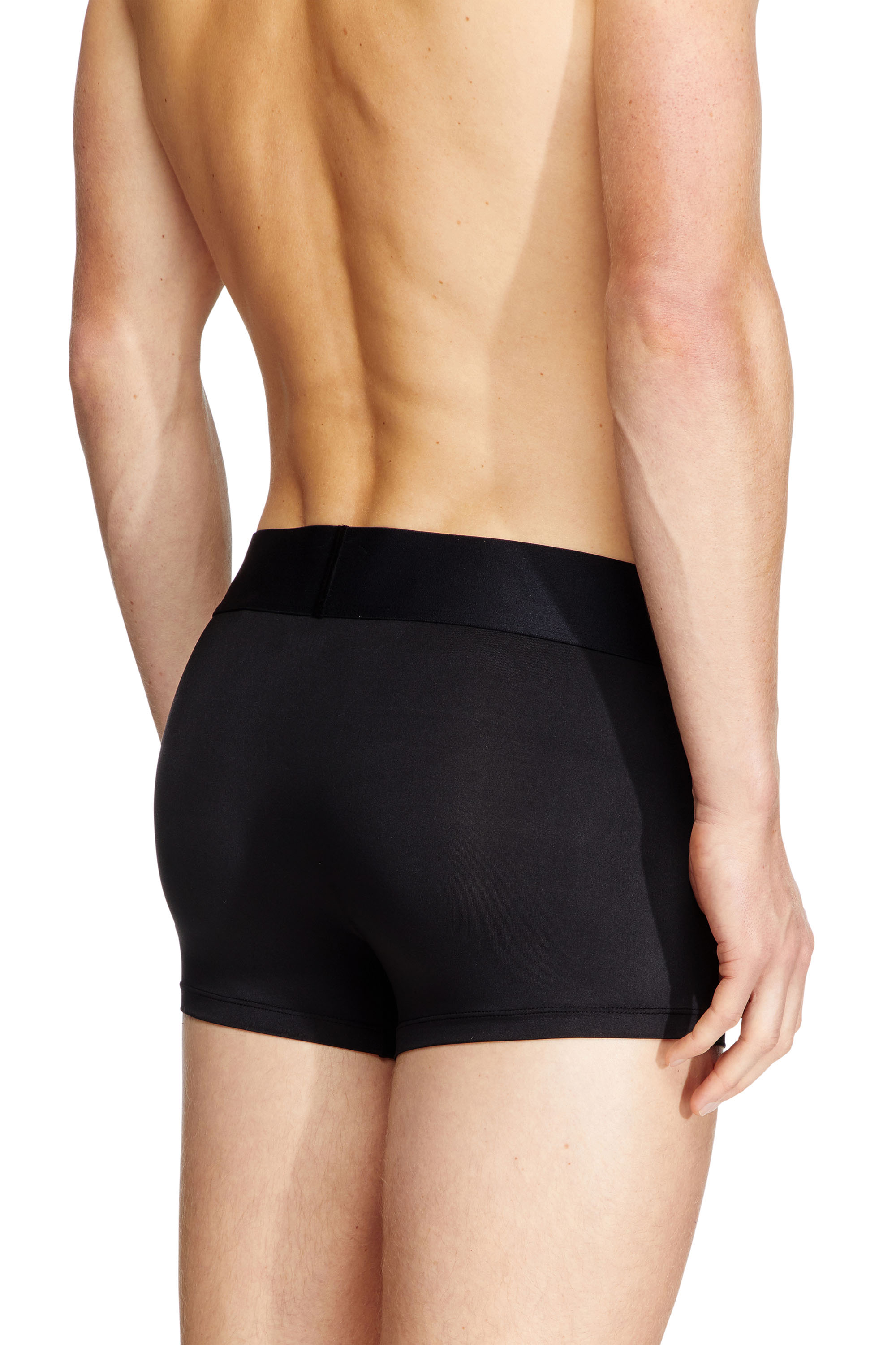 Diesel - DAMIEN-D-POP-3PACK-55, Man's Three-pack boxer briefs in microfibre in Black - 4