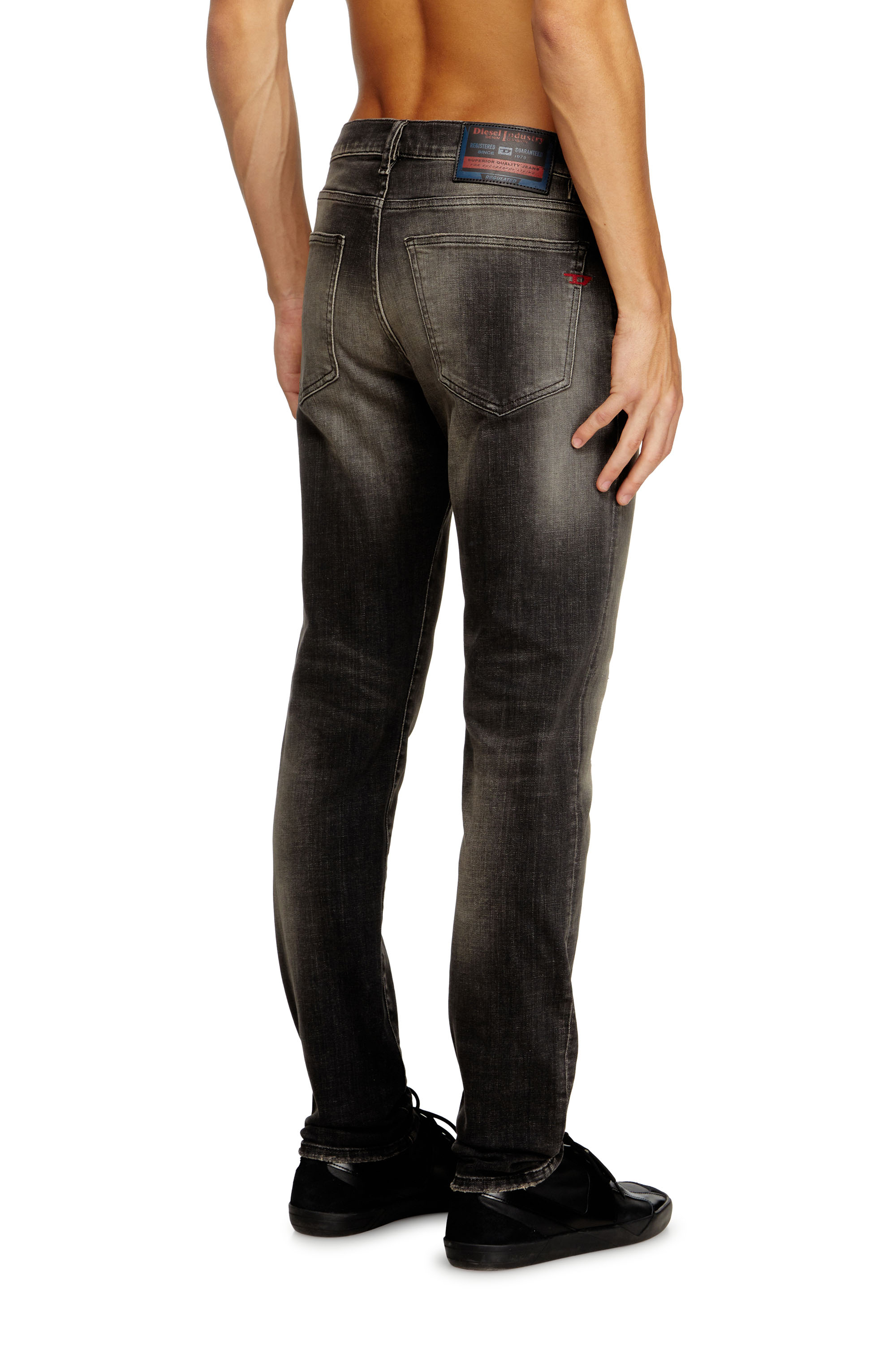 Diesel - Man's Slim Jeans 2019 D-Strukt 09N59, Grey - 3