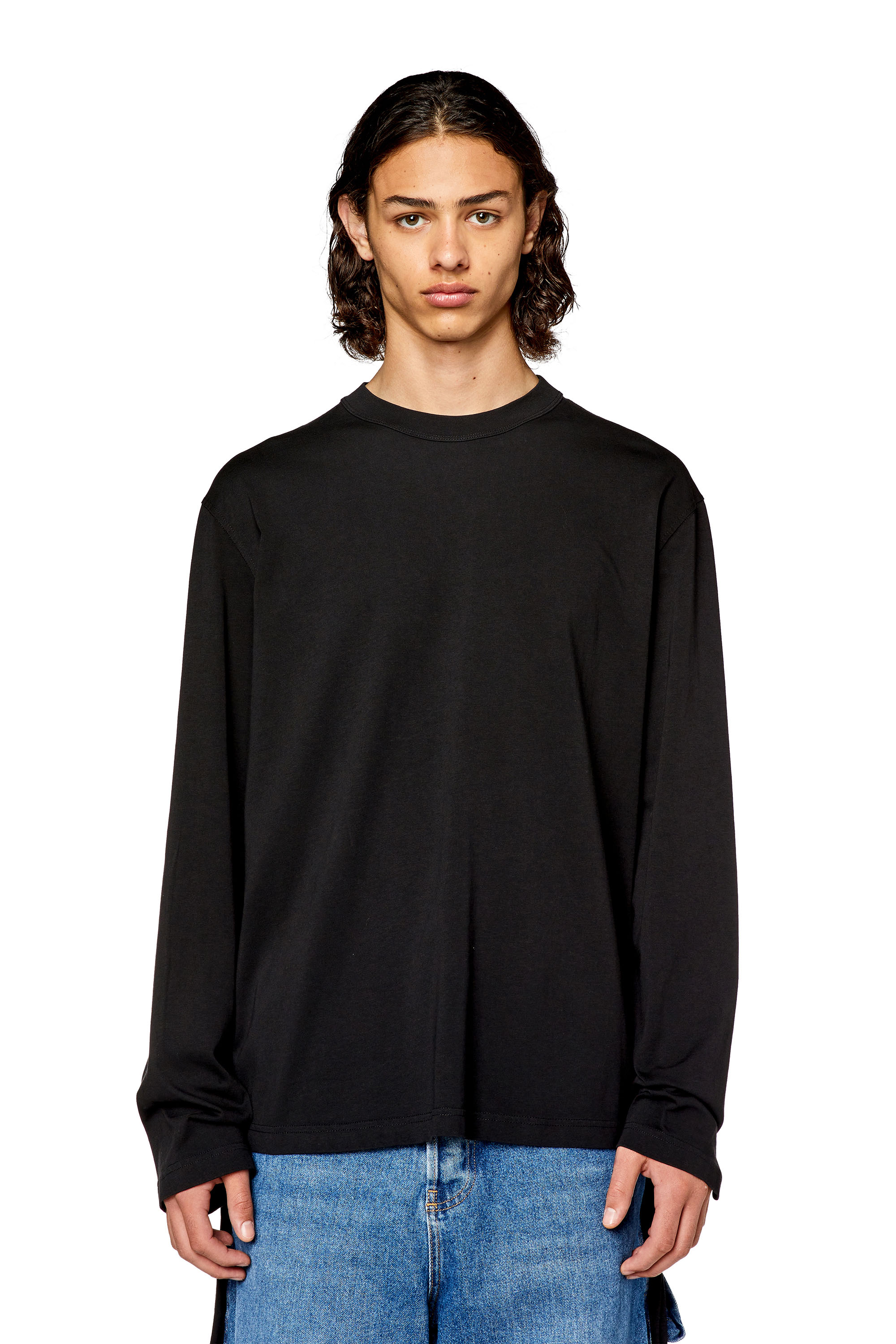 Diesel - T-CRANE-LS-POFF, Black - Image 4