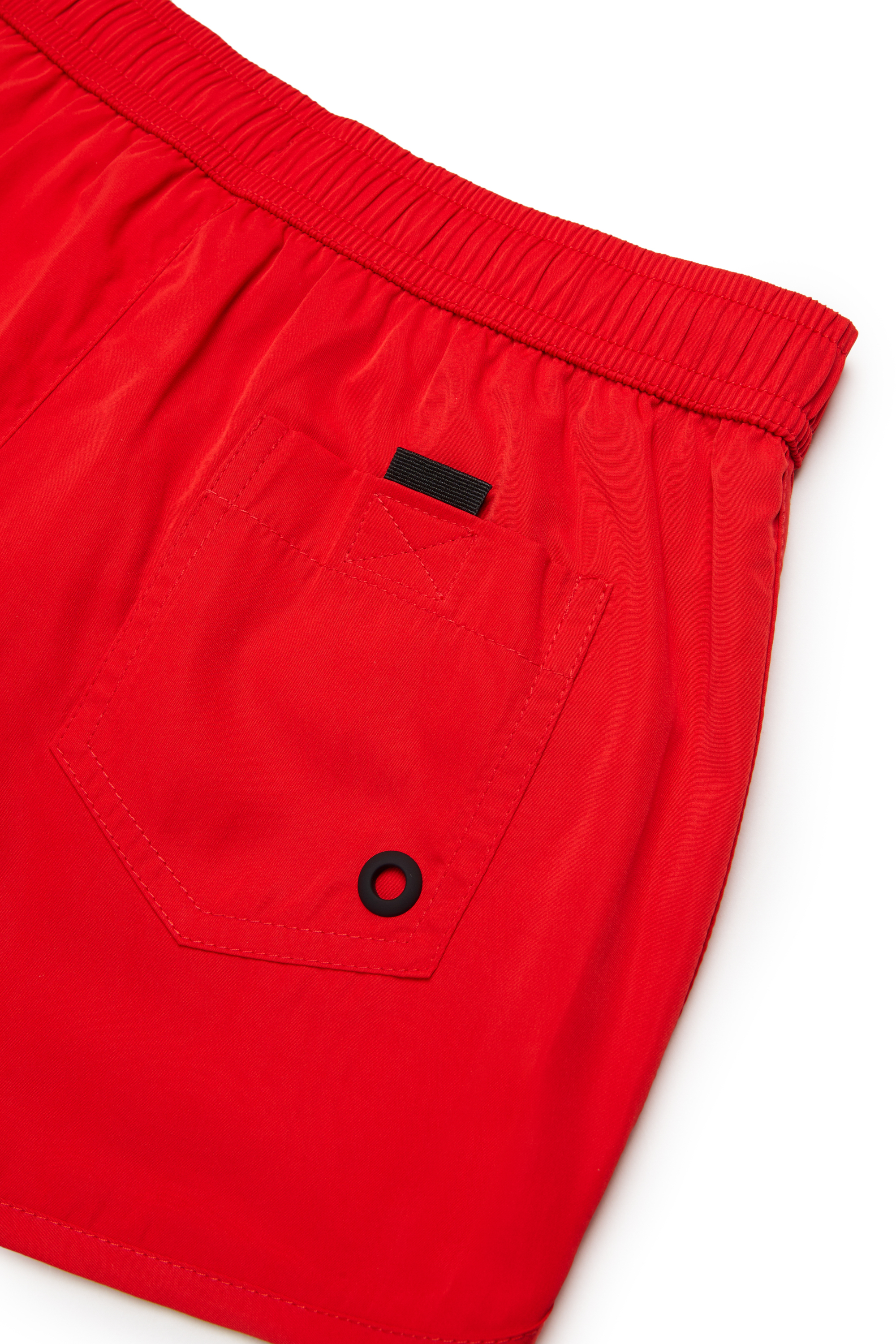 Diesel - MIARD, Man's Swim shorts with contrasting D in Red - 4