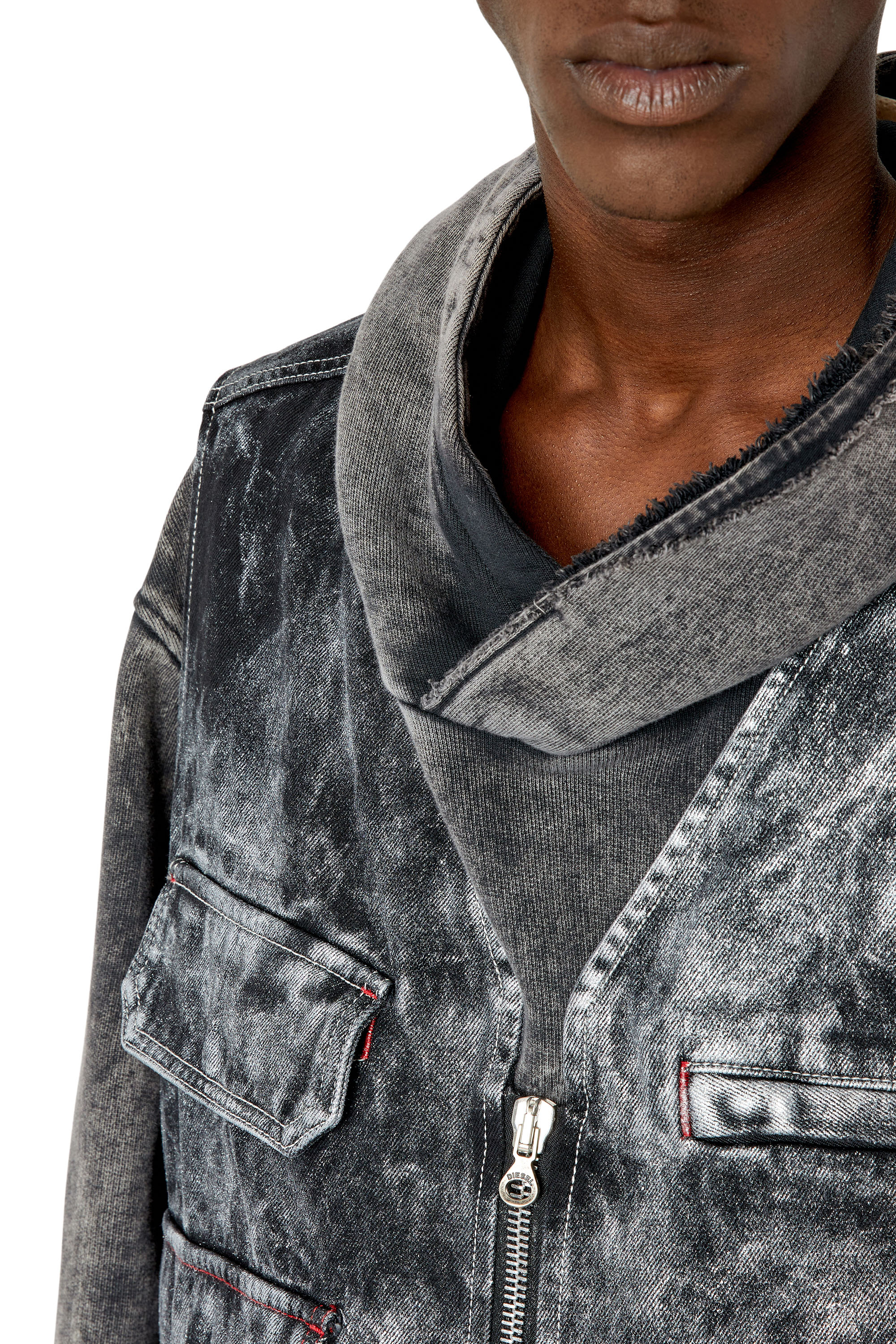 Diesel - D-SAMP, Black/Dark grey - Image 5