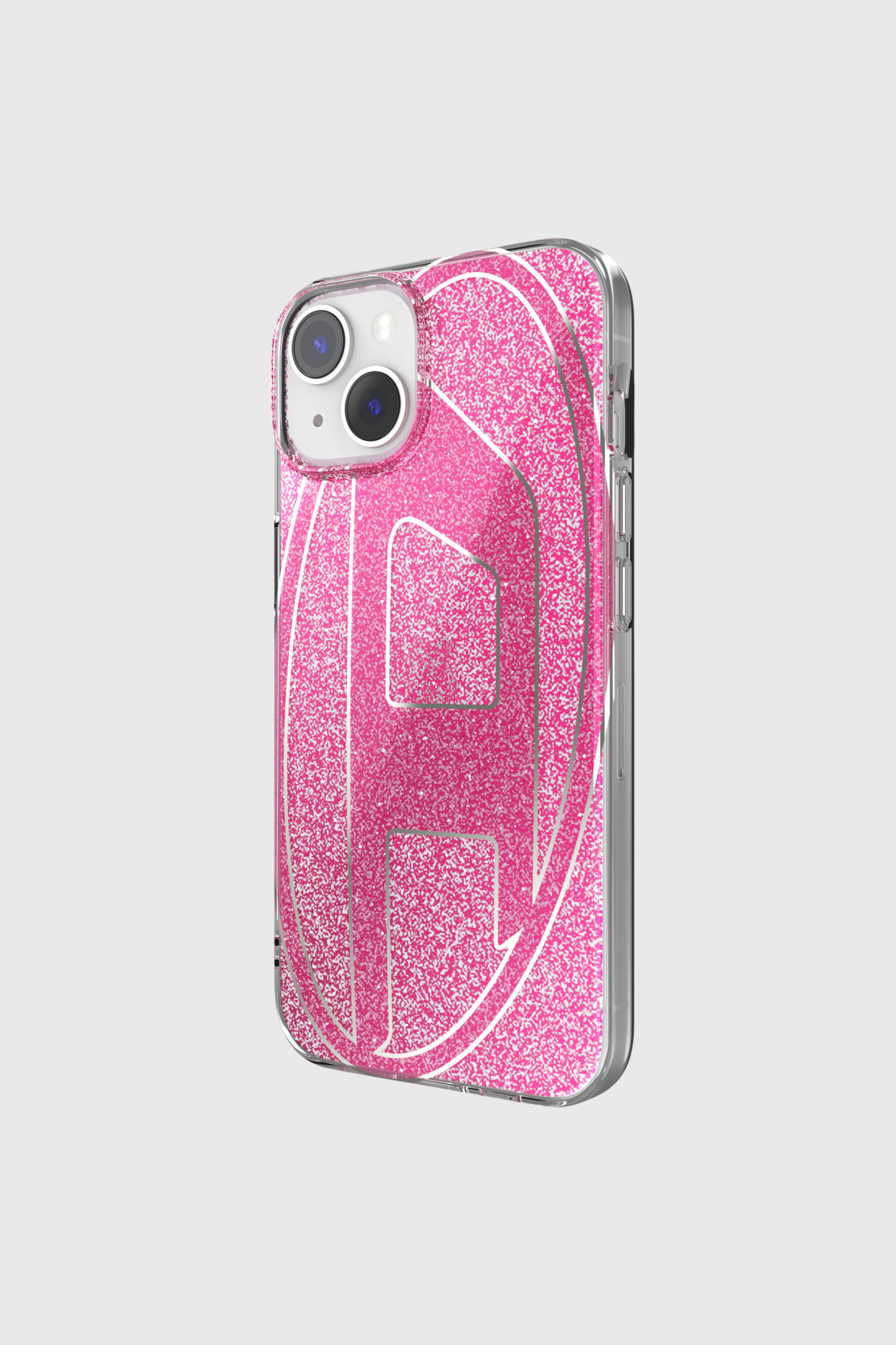 Diesel - 60034 AOP CASE, Unisex's Glitter Case for iP 13/ 14 in Pink - 3