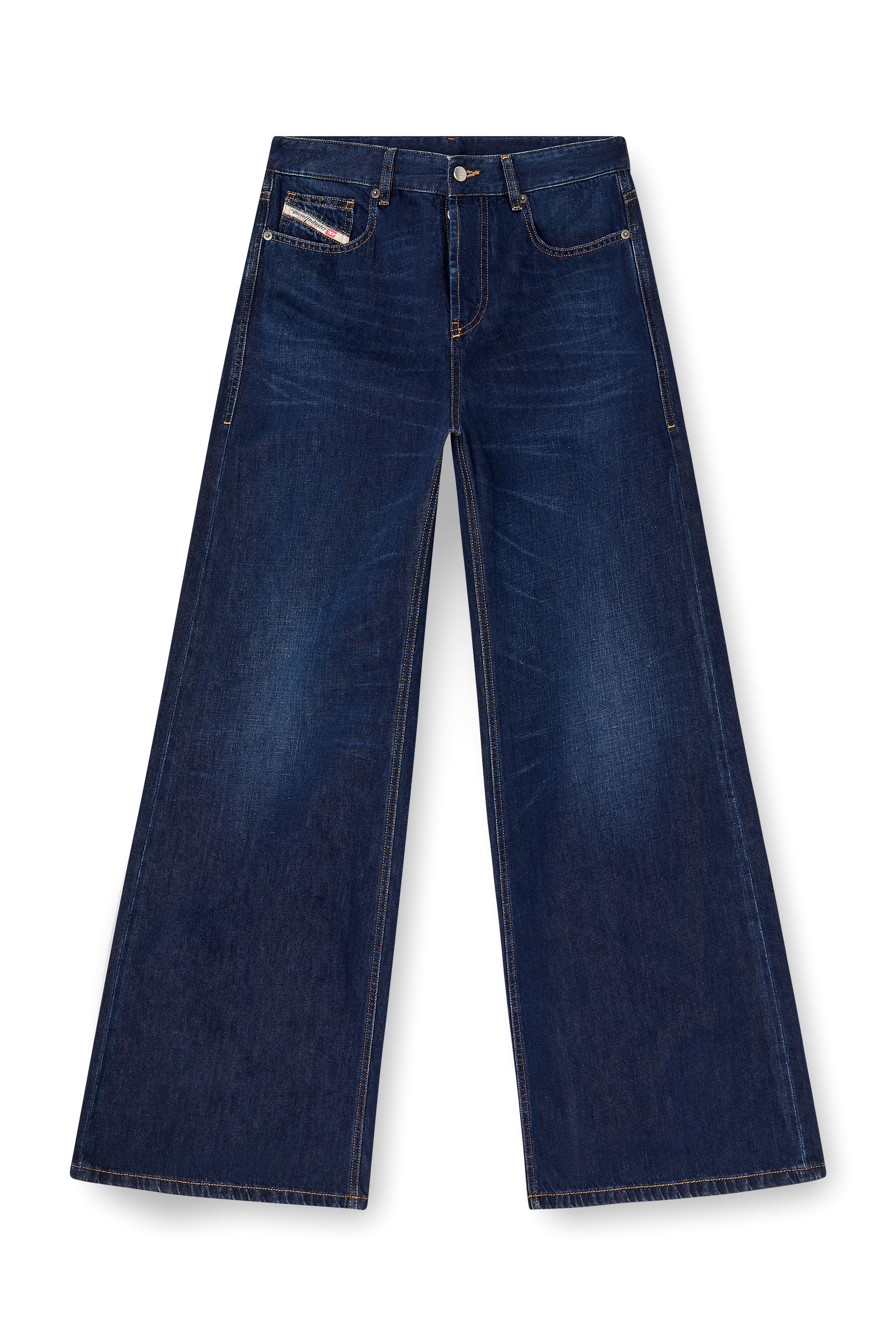 Diesel - Woman's Relaxed Jeans 1996 D-Sire 068RA, Dark Blue - 2