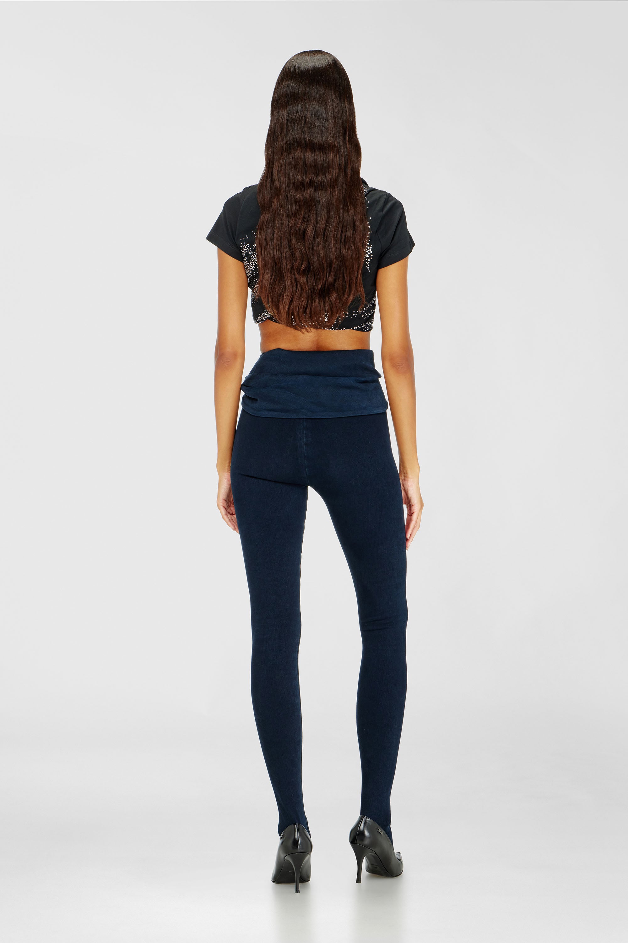Diesel - Woman's Skinny Jeans D-Velly 09R36, Dark Blue - 3