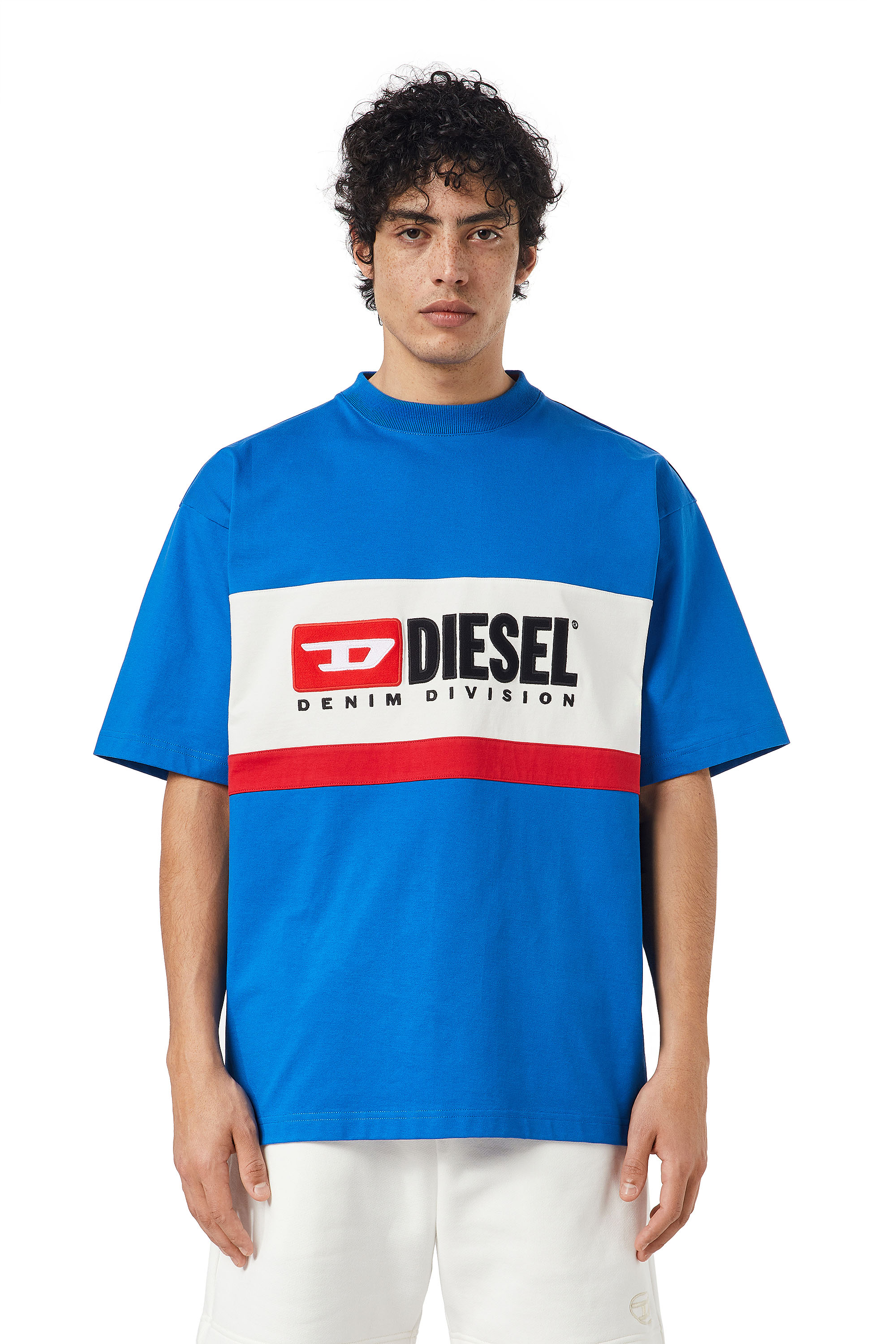 Diesel - T-STREAP-DIVISION, Blue - Image 1