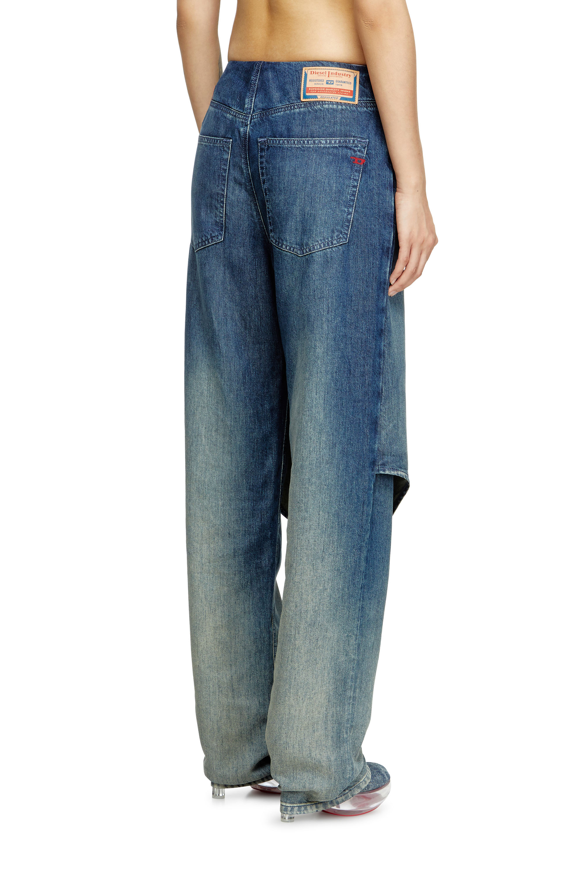Diesel - Woman's Regular Jeans D-Arky 068SZ, Dark Blue - 3