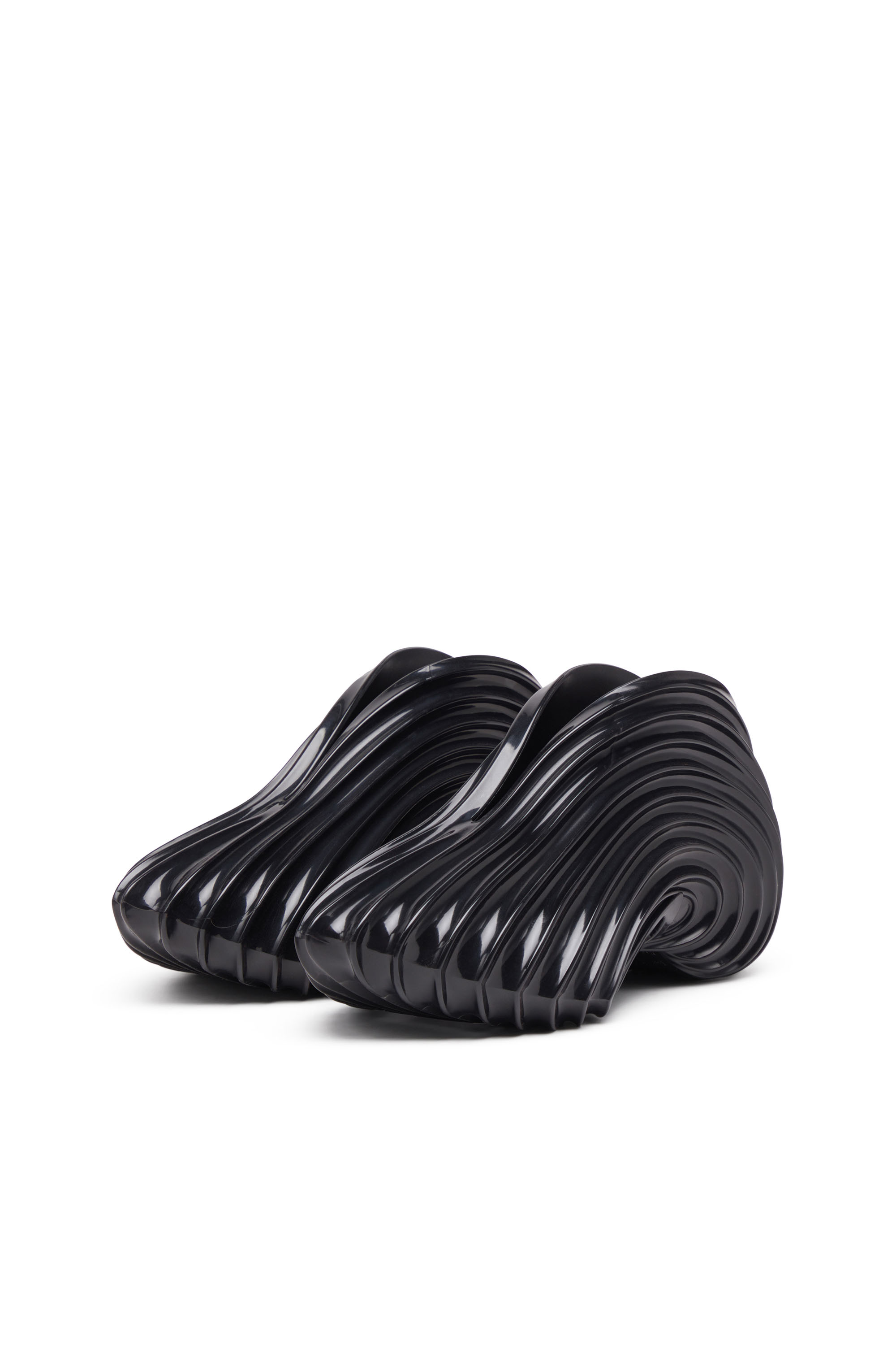 MELISSA QUANTUM SNEAKERS X, Black Diesel - MELISSA QUANTUM SNEAKERS X, Unisex's Slip-on sneaker in Melflex® in Black - 10